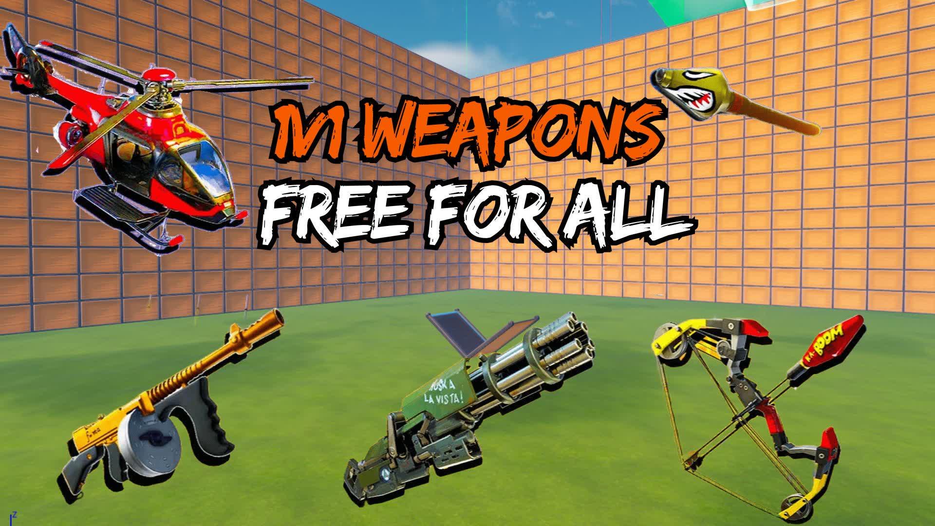 1v1 Weapons - Free For All