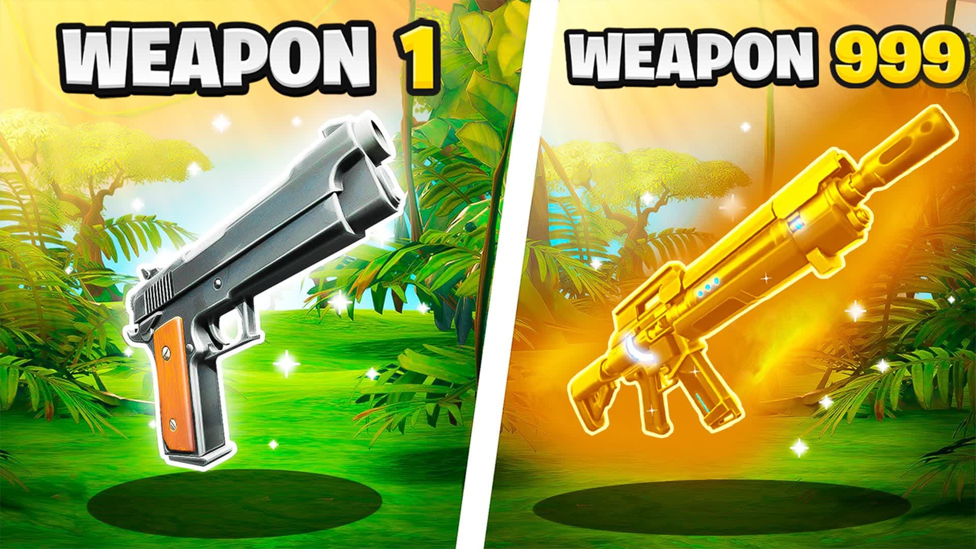 ONE SHOT OG JUNGLE GUN GAME 🎯