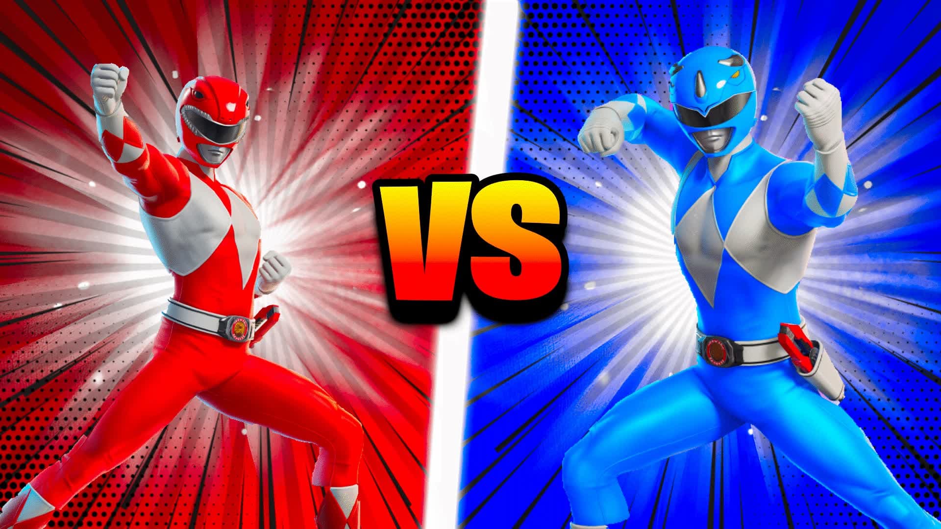 ⭐️ CRAZY POWER RANGERS - RED VS BLUE ⭐️