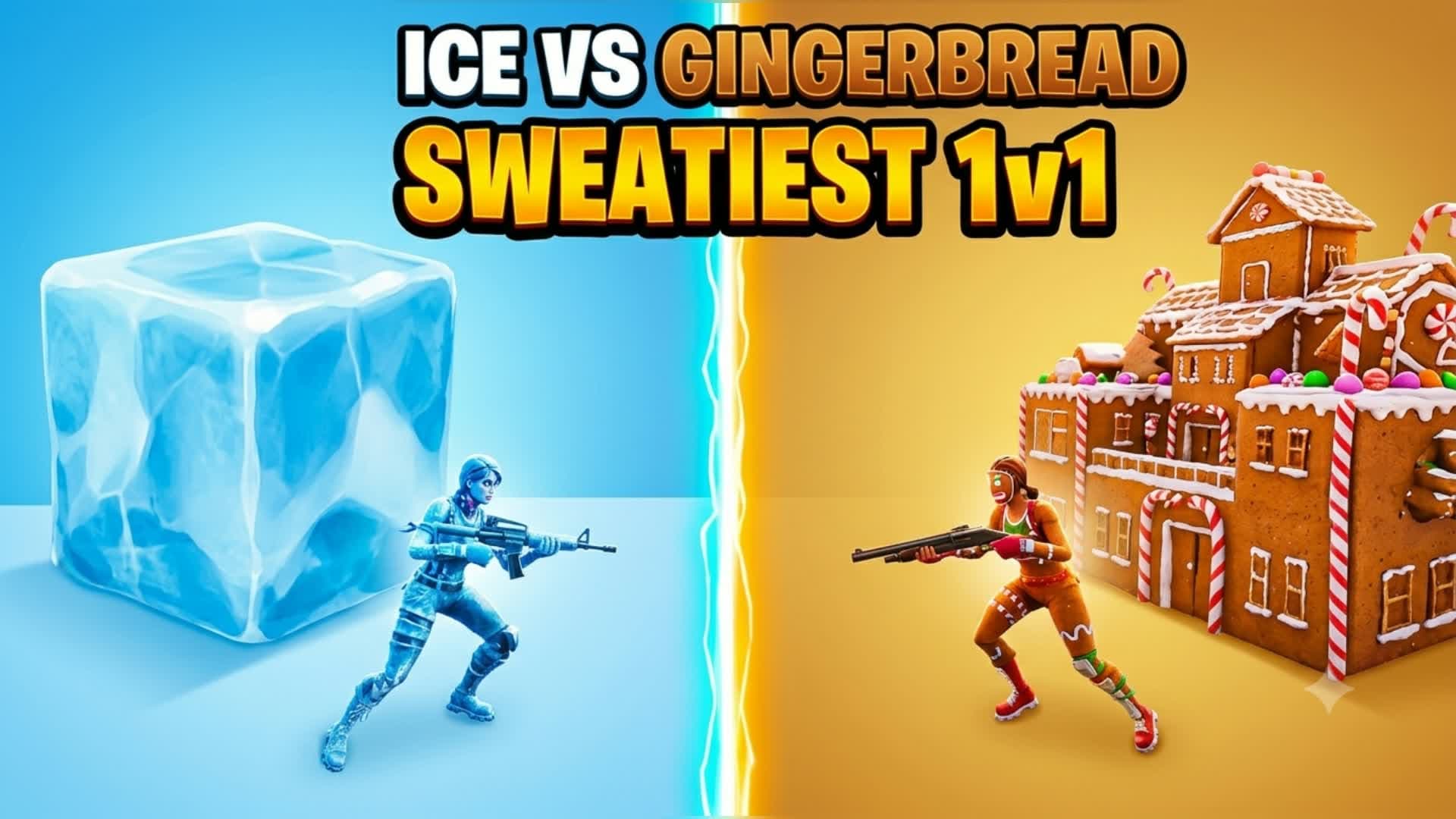 1v1 ice gingerbread battles