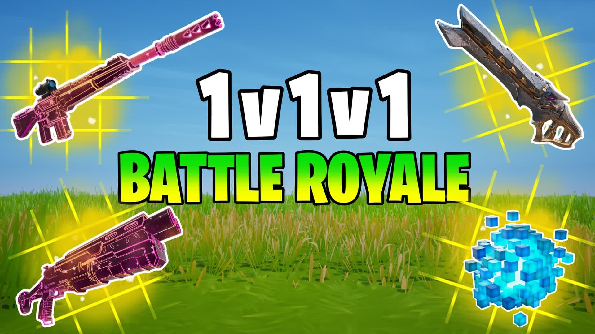 1V1V1 BATTLE ROYALE REALISTICS FFA