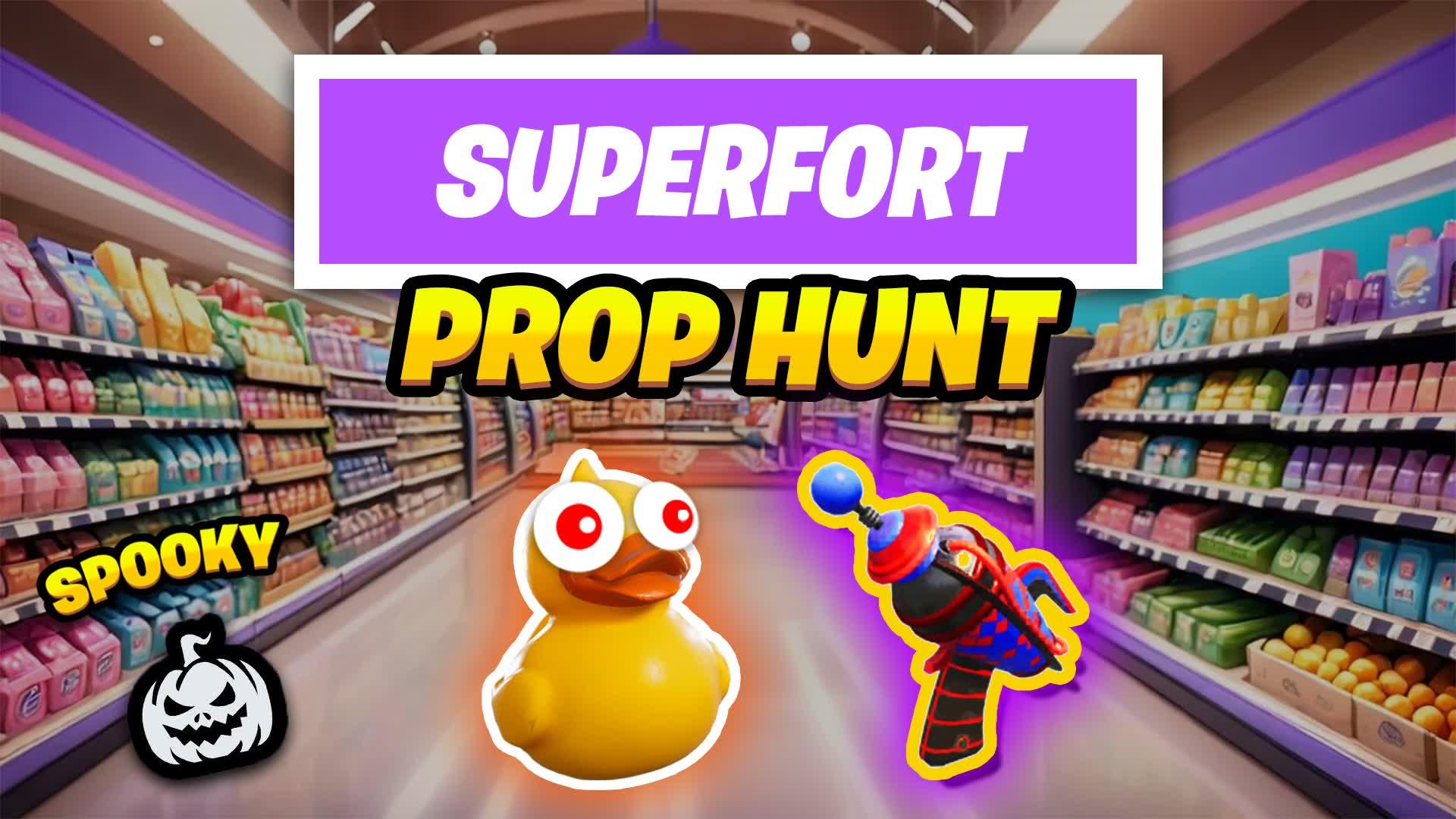 SUPER FORT PROP HUNT 🛒