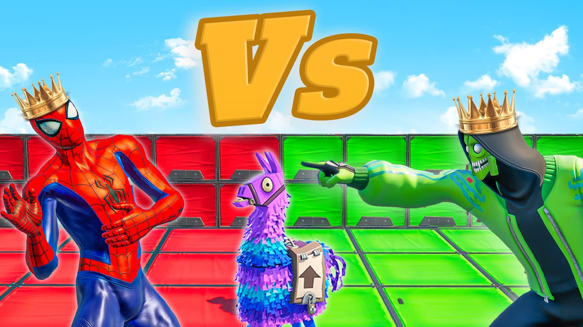 💚🔴 BUILD FIGHTS | RED VS GREEN