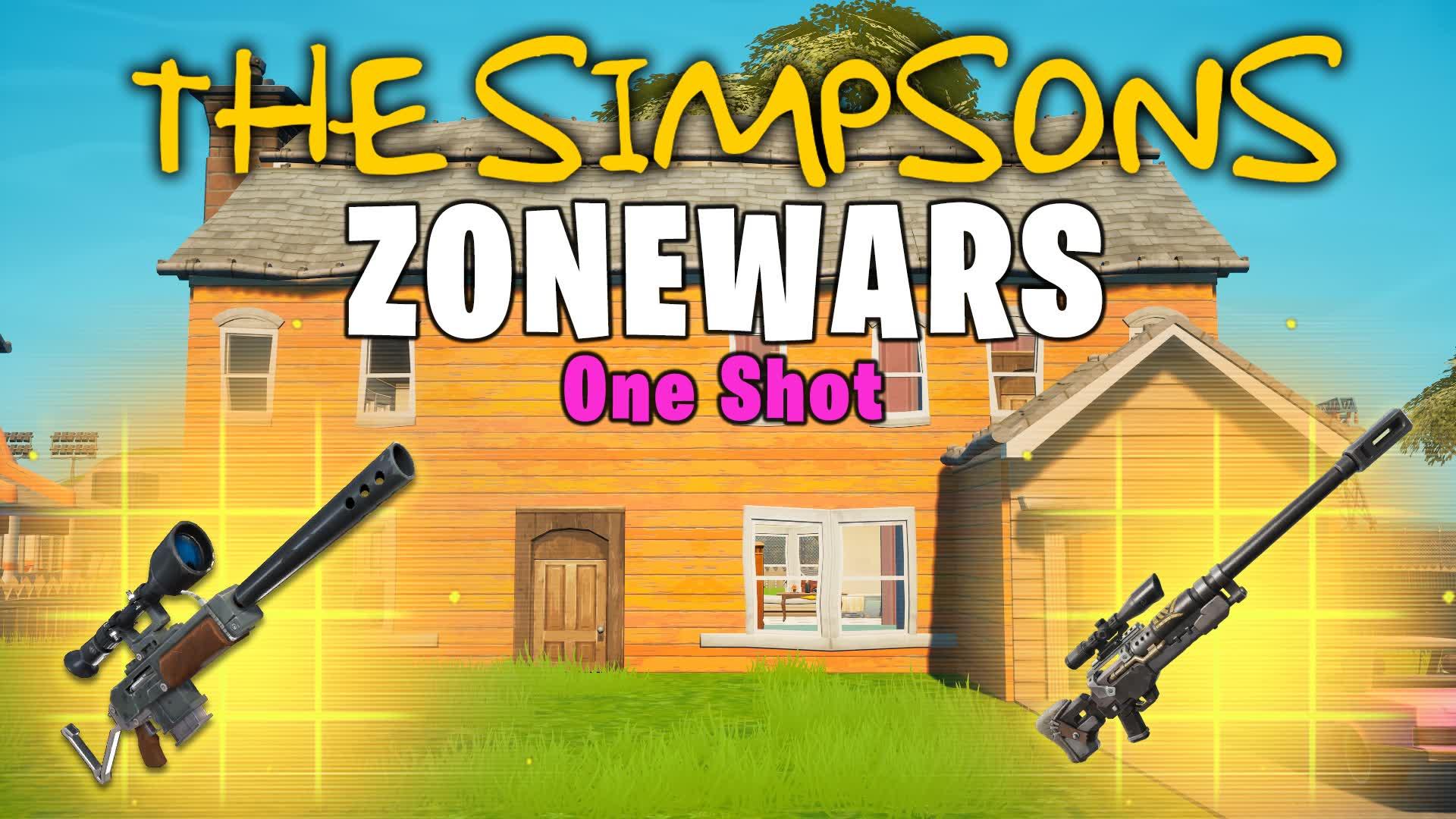 Simpsons One Shot Zone Wars