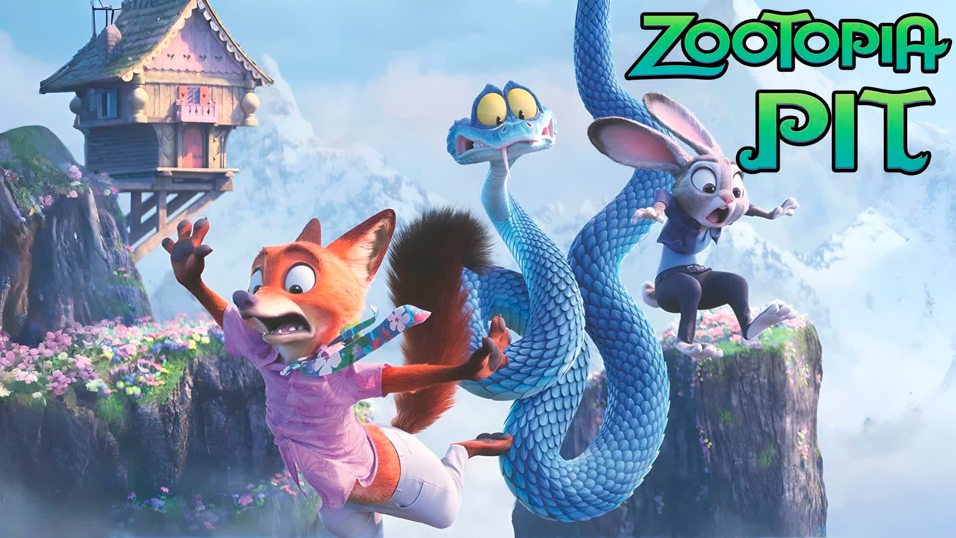 ZOOTOPIA PIT 🐶😾🐻🐘🦒 ANIMALS FIGHT