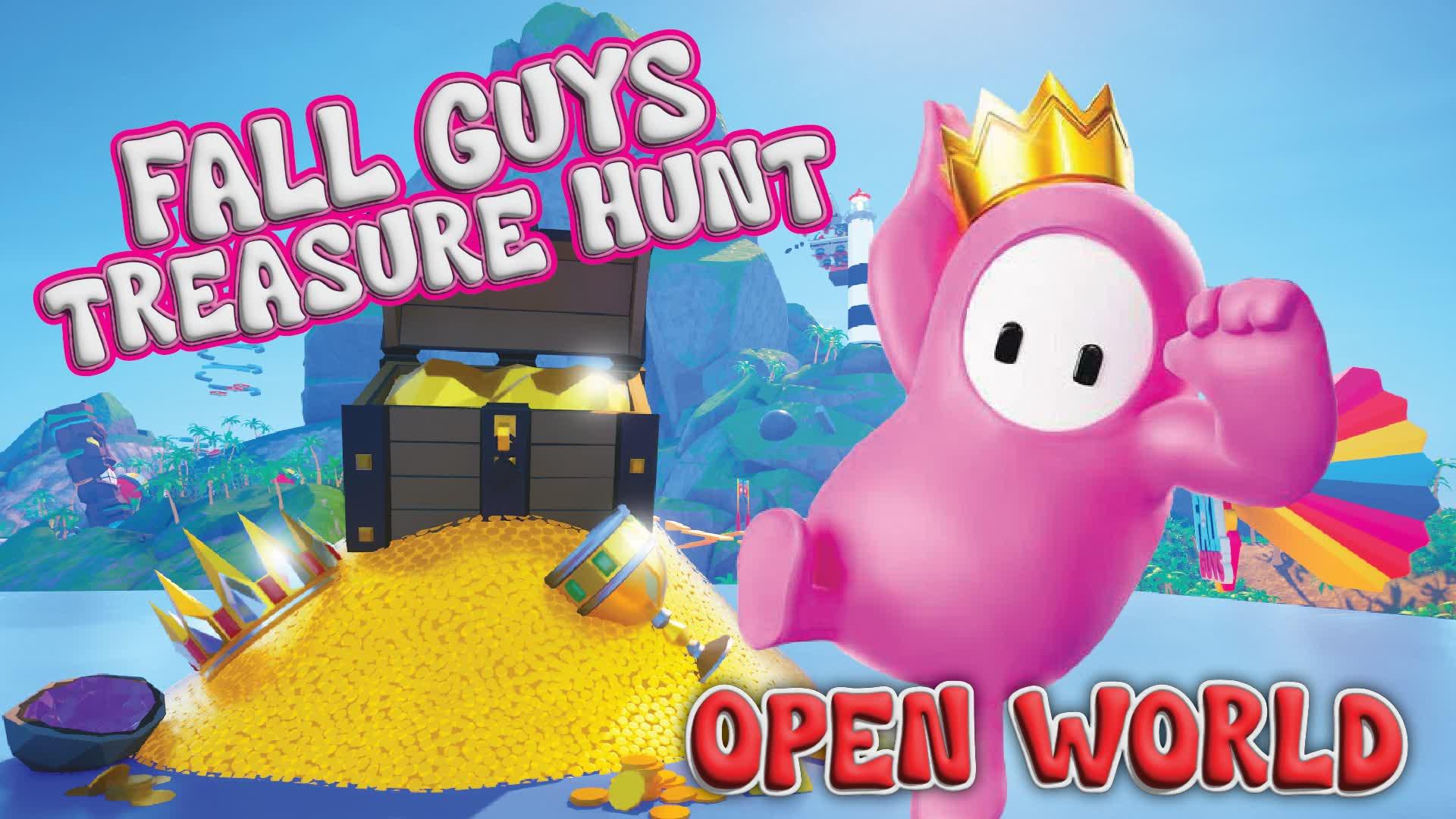 Fall Guys Treasure Hunt - Open World