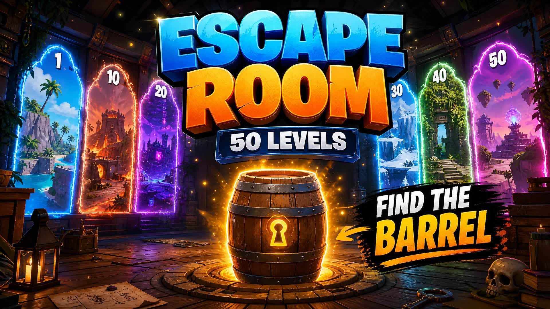 50 Islands: Barrel Hunt