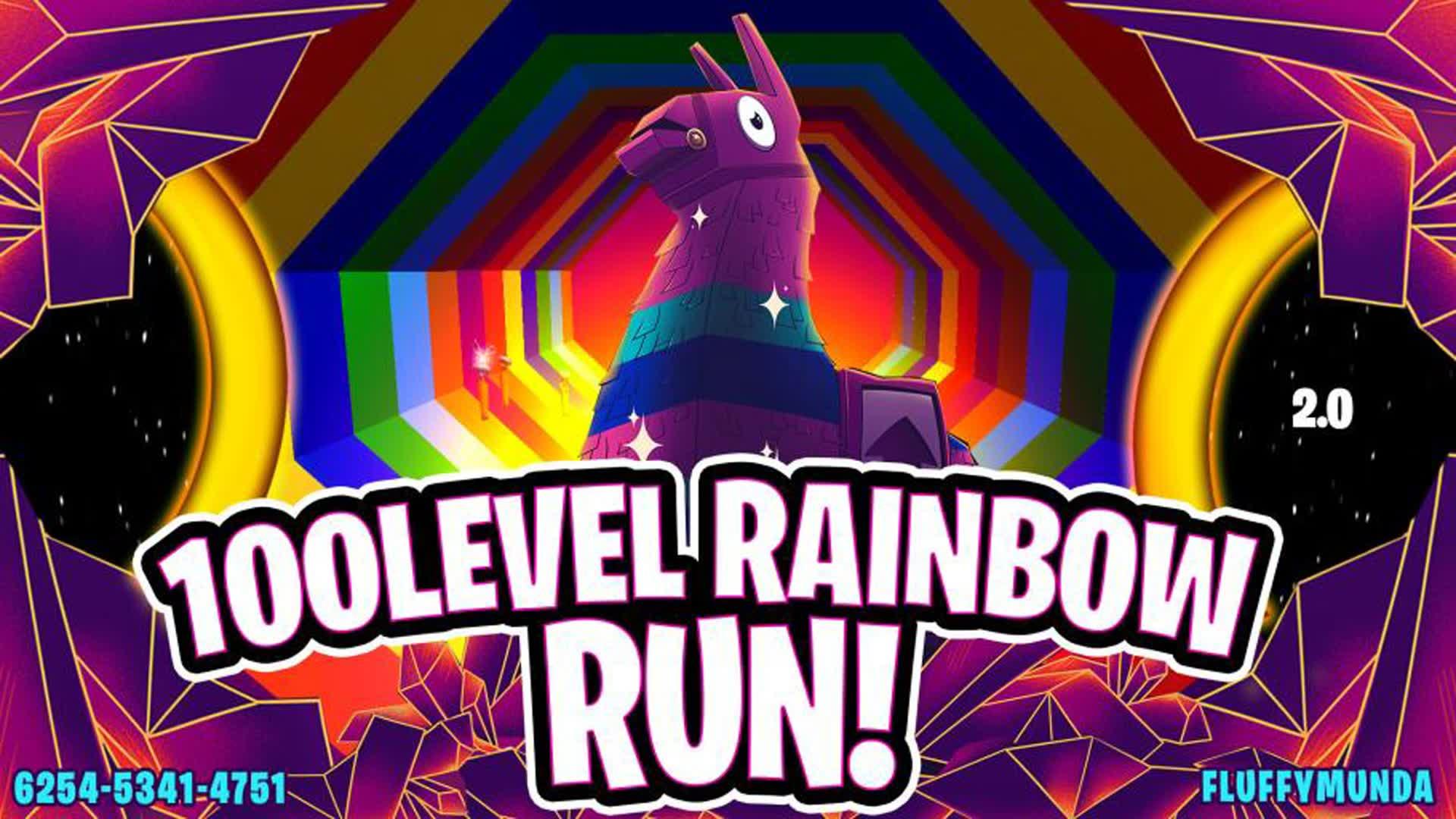 100 Level Rainbow Run 2.0