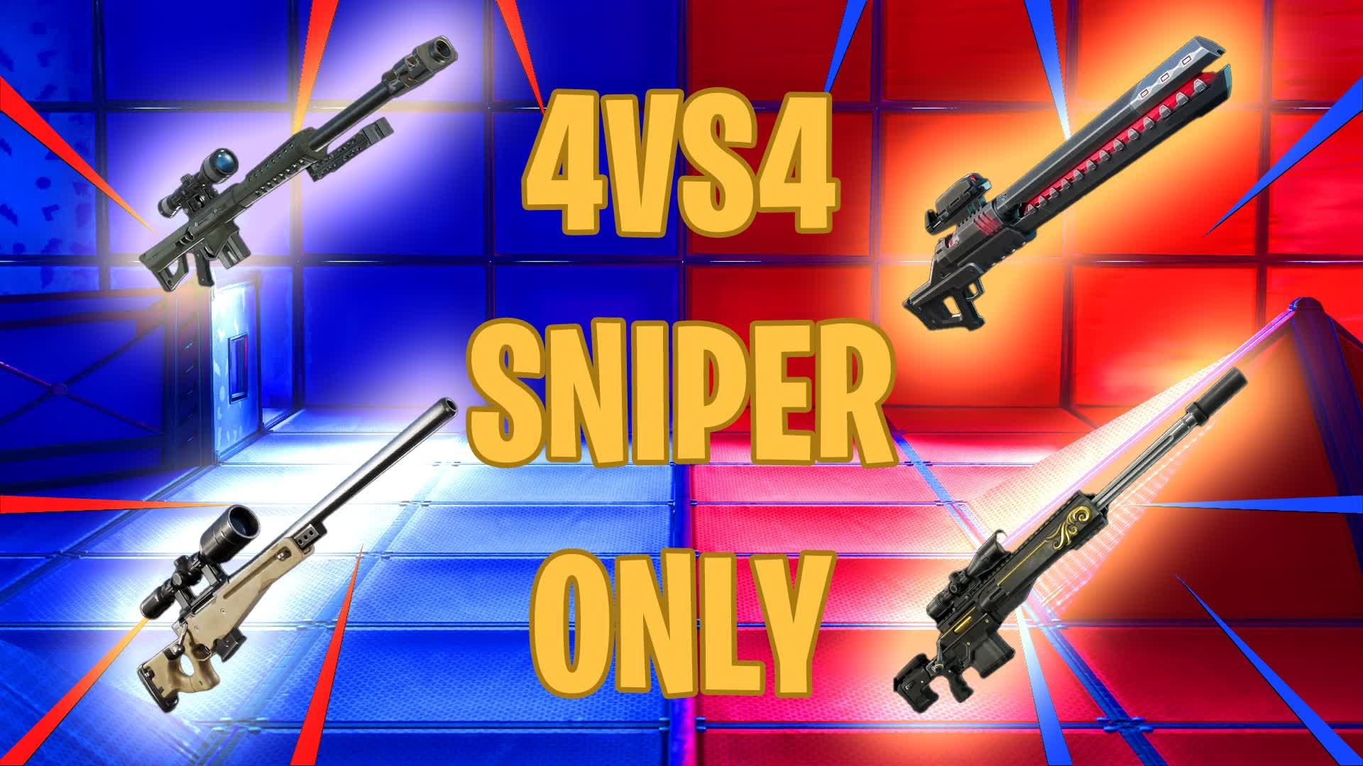 4vs4 Sniper Only Showdown