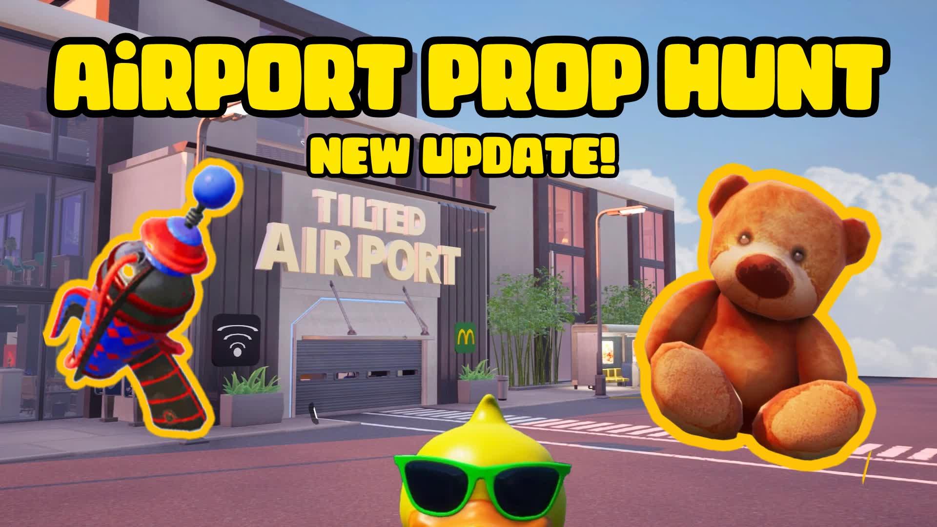 AIRPORT PROP HUNT ✈️🔫