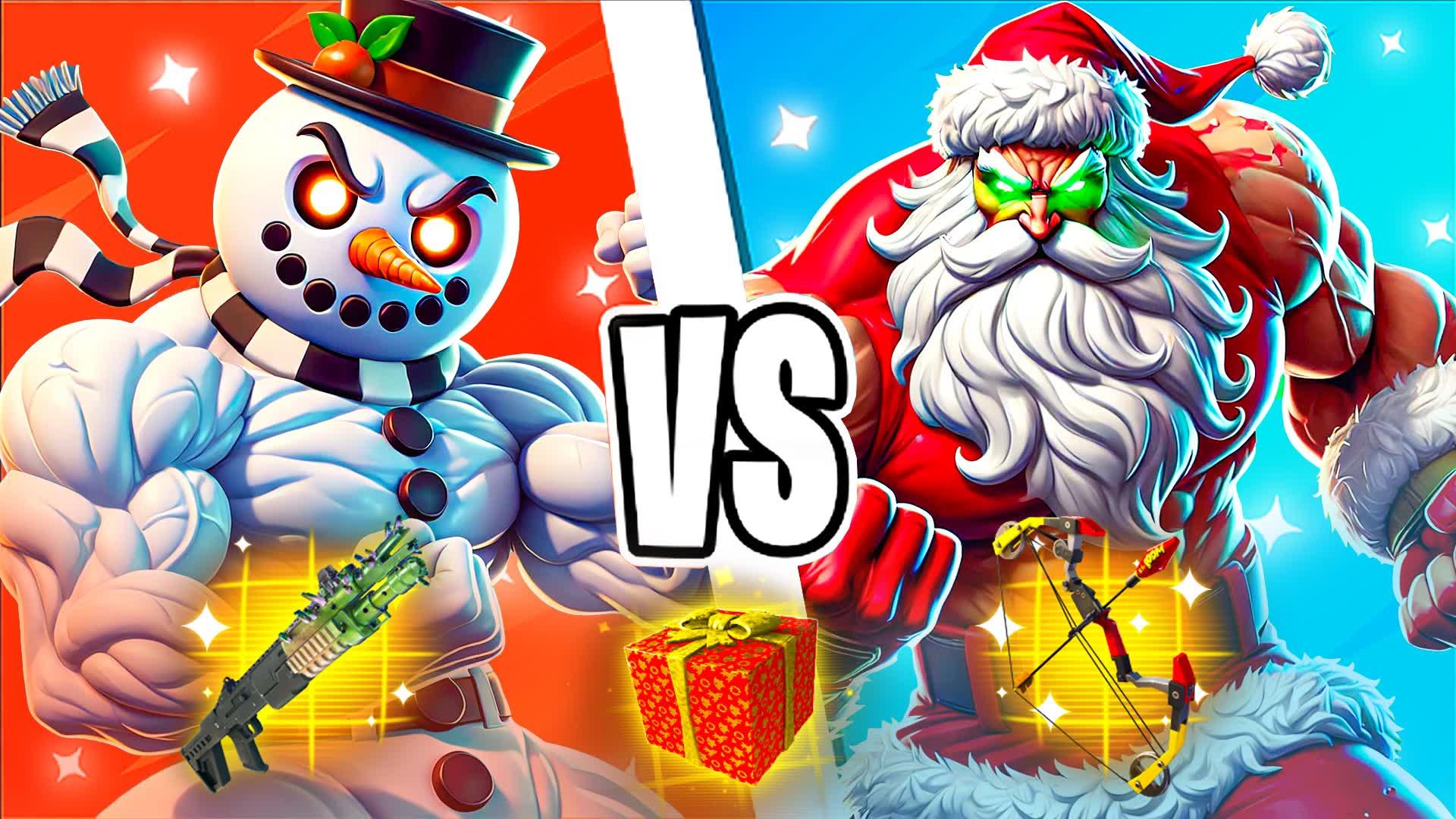 🎅 SANTA VS SNOWMEN ☃️