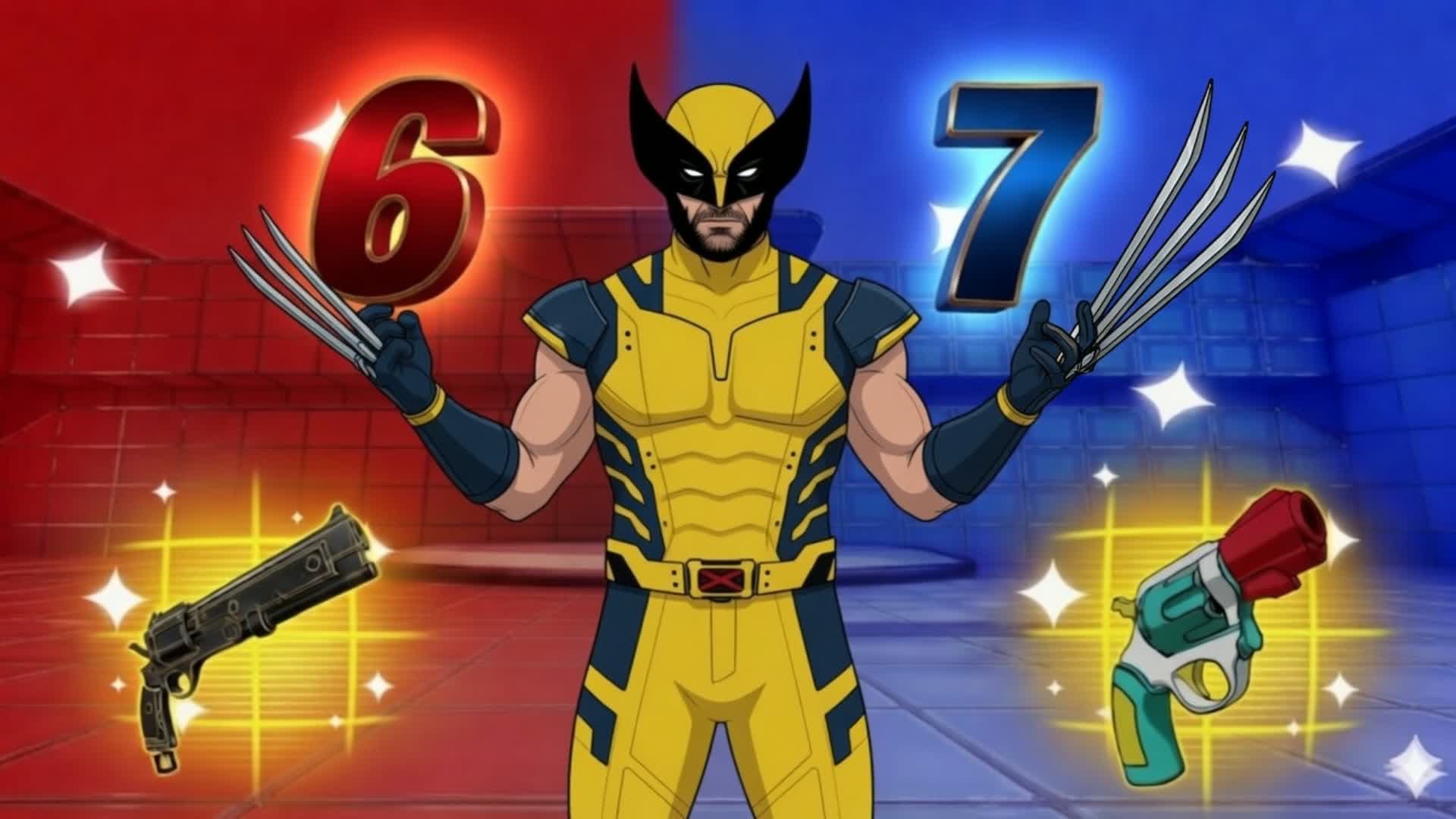 67 WOLVERINE RED VS BLUE 🔴🔵 67