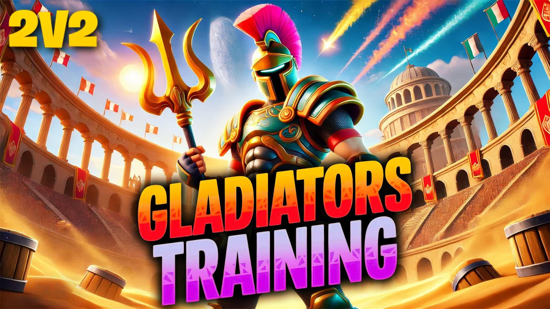 GLADIATORS TRAINING ⚔️ 2v2 PVP [BUILD]