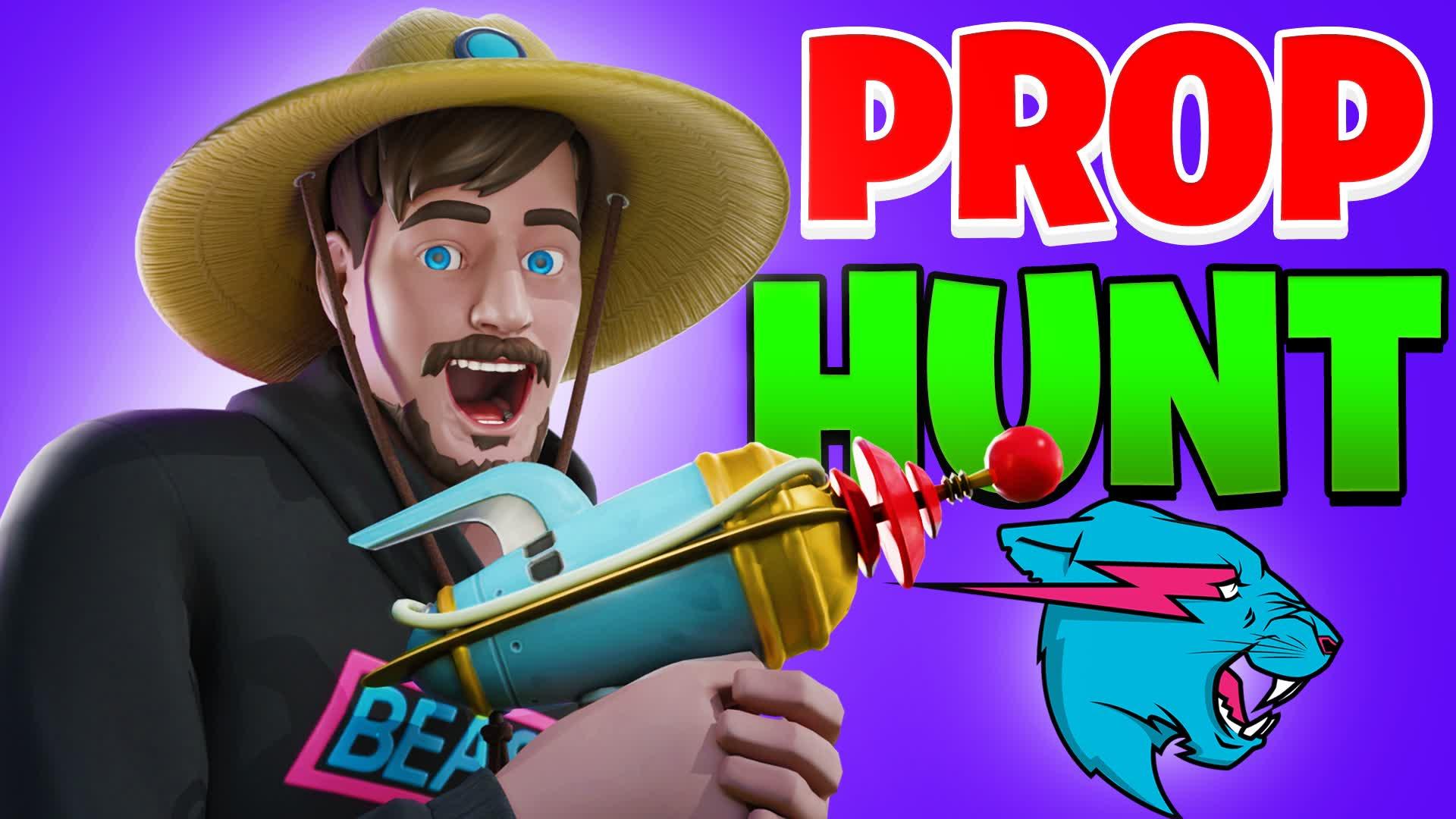 CRAZY MRBEAST PROP HUNT!