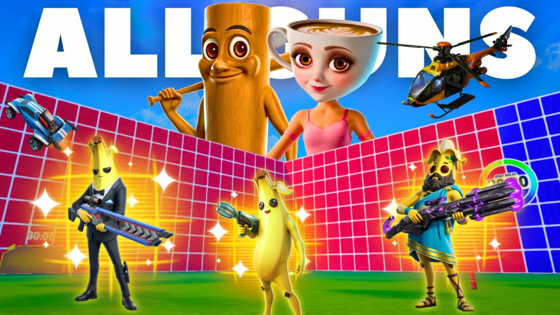1V1 FFA - ALL GUNS AND VEHICLES