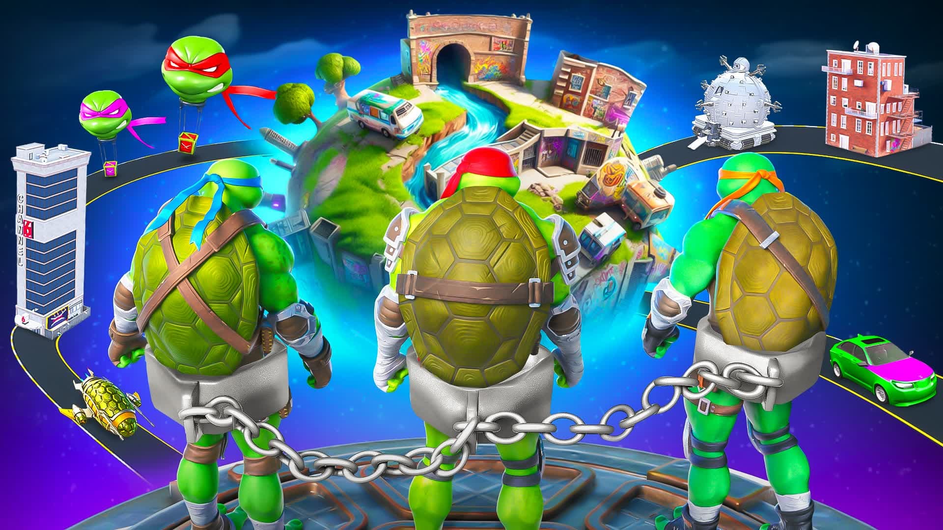 TMNT ONLY UP 🌄 CHAINED TOGETHER 🔗