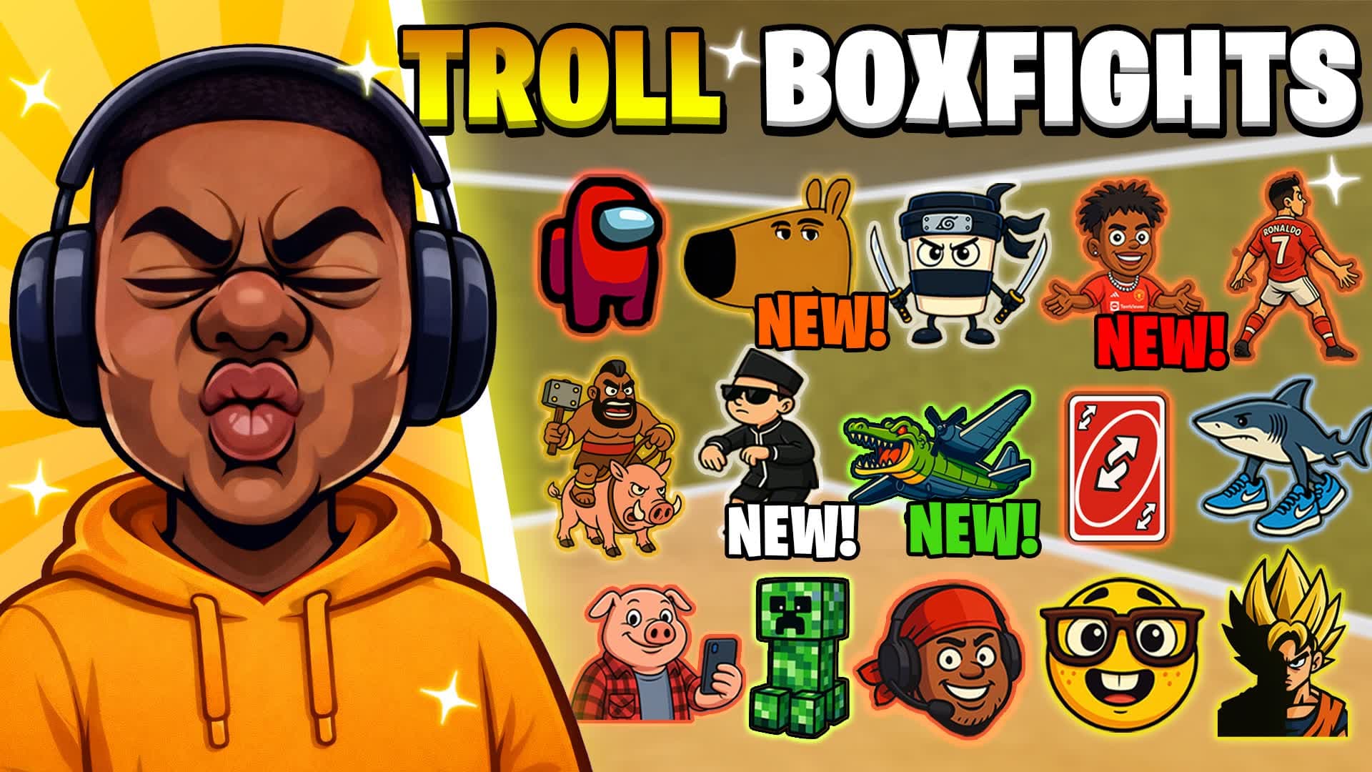 MEGA TROLL BOXFIGHTS😂