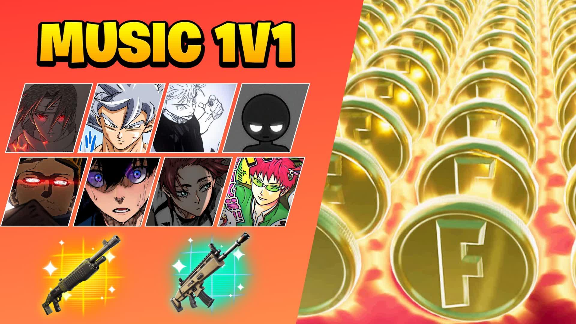 🏆BEST MUSIC 1V1 MAP 🎵