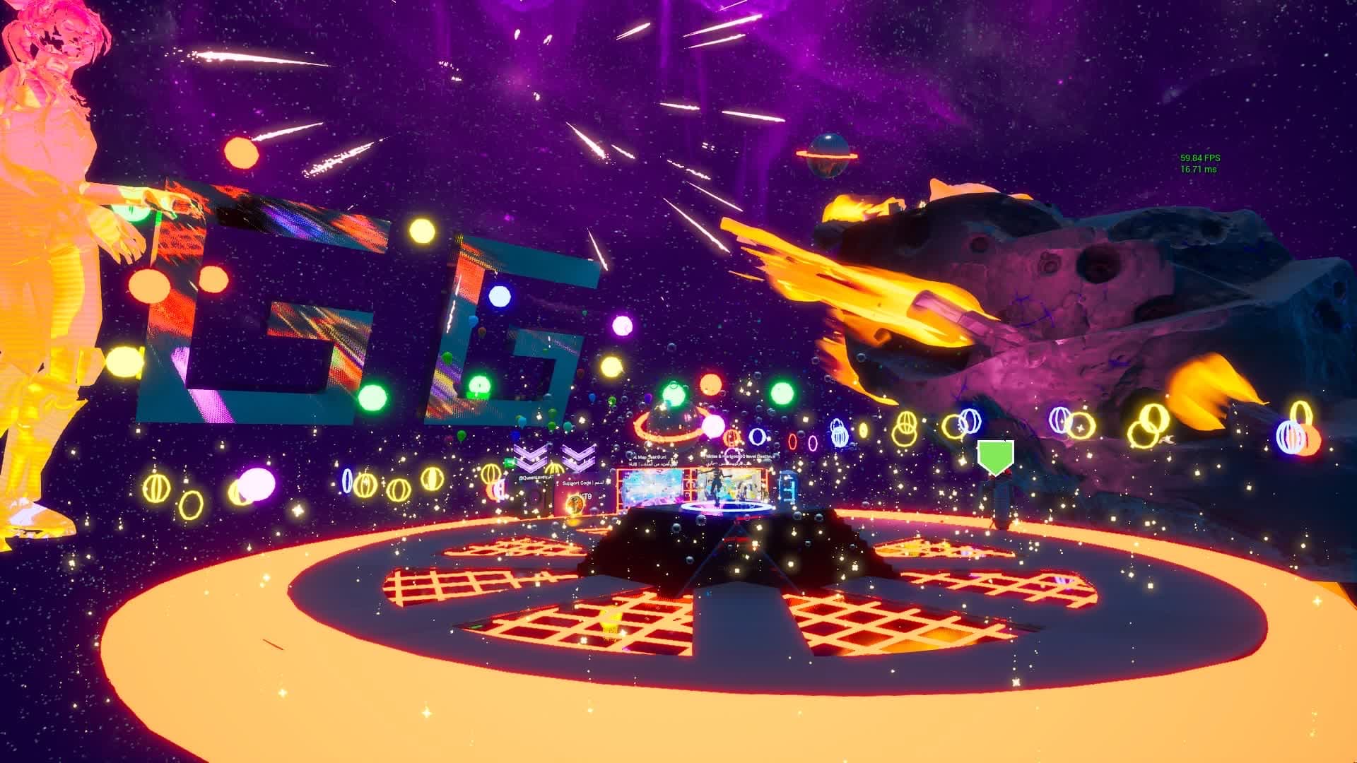 50 Level Space Deathrun | باركور فضاء