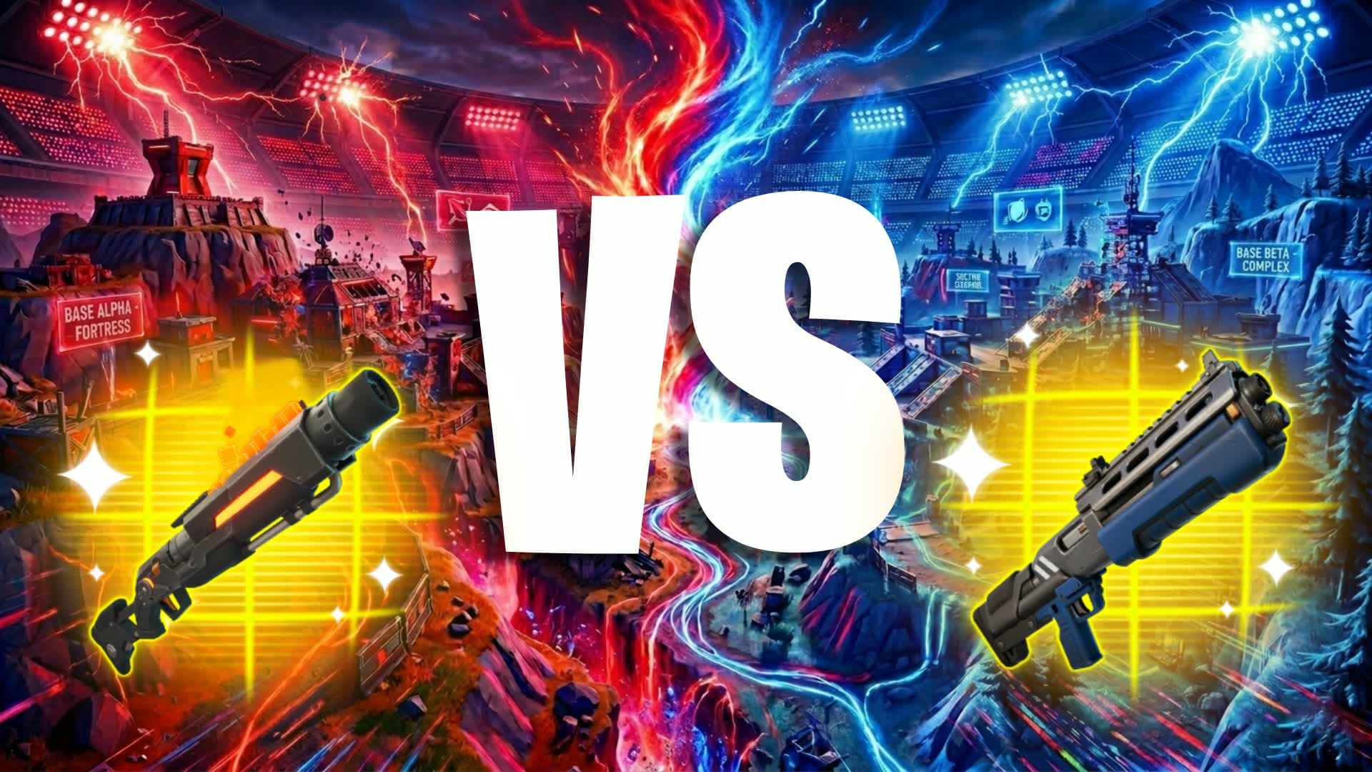 CRAZY BATTLE RED VS BLUE 🔴🔵