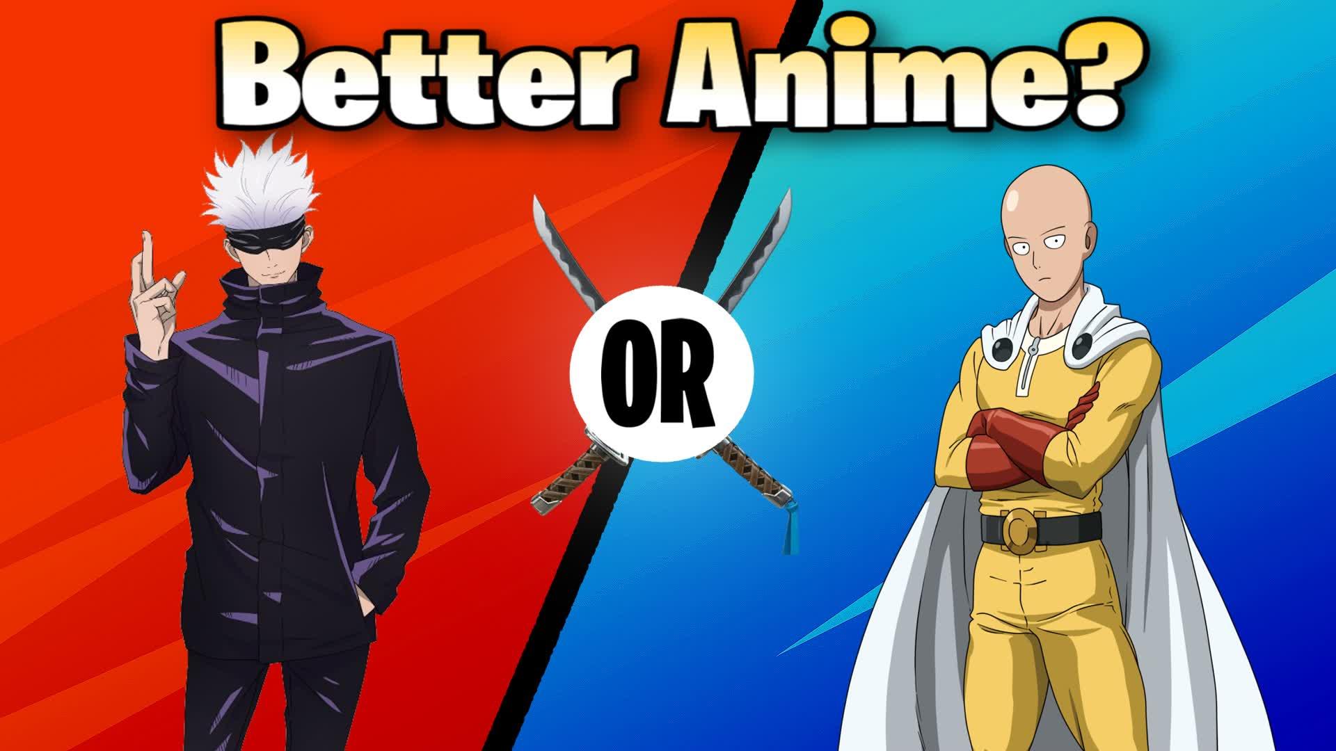 BETTER ANIME?🔴🔵