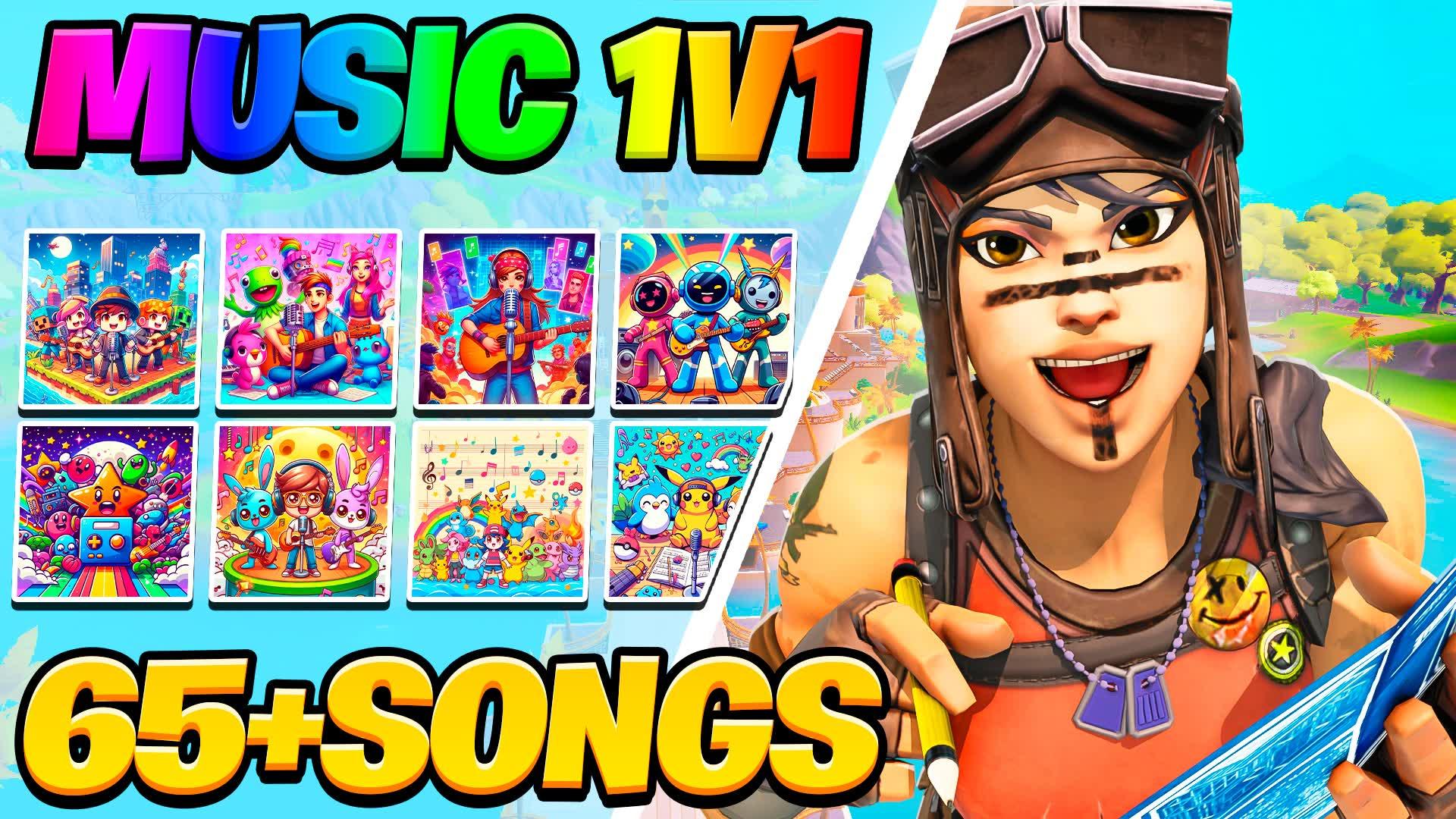 ⭐️ MUSIC 1V1🏆 [ 65 + SONGS PARTY ] 🎶