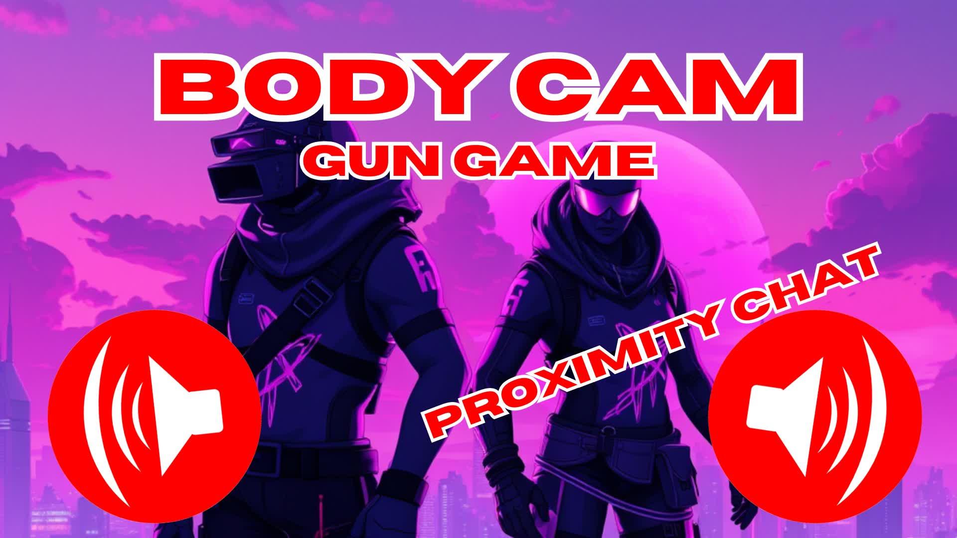 Body Cam Proximity Chat GunGame City