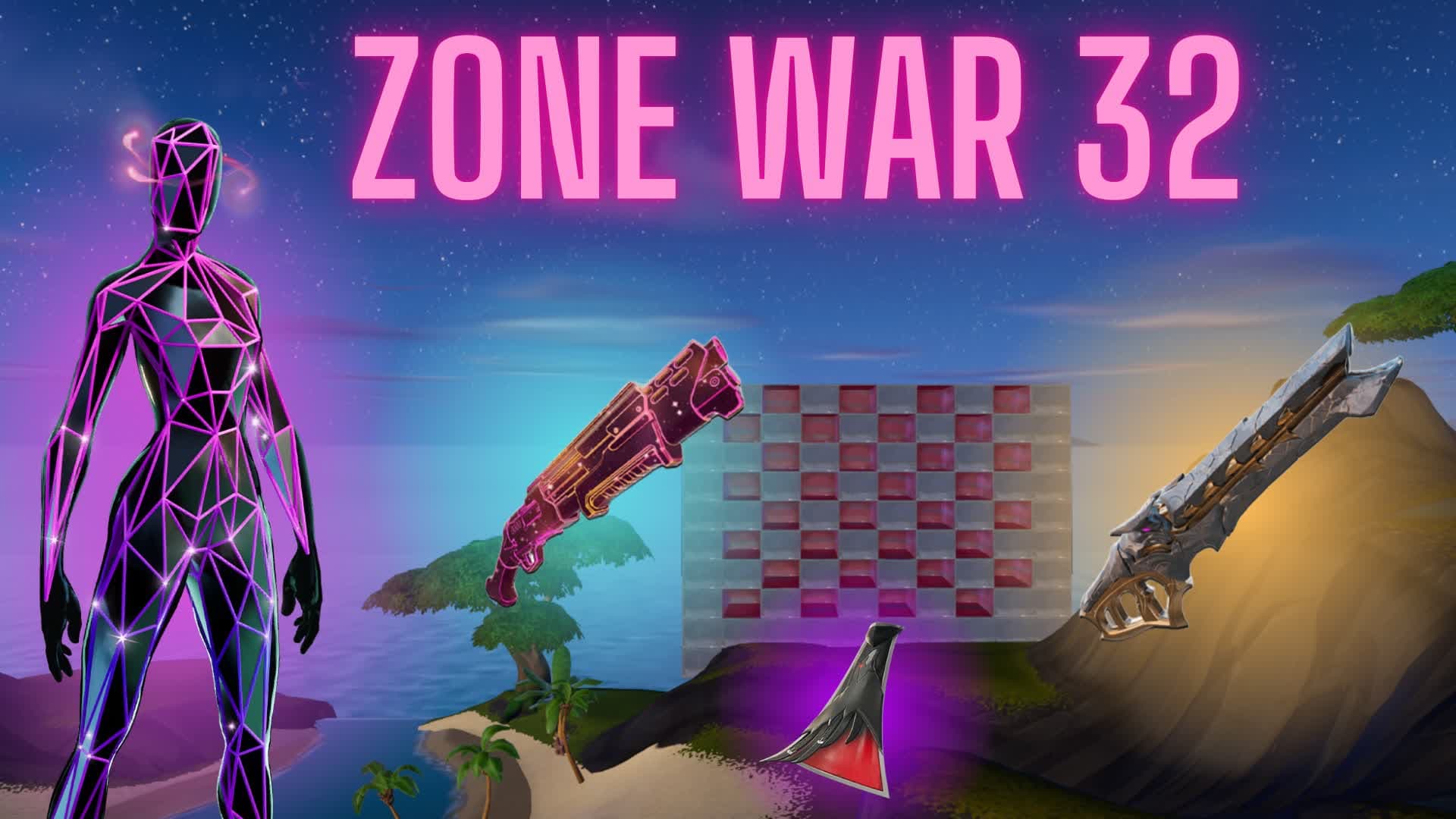Zone War 32 Player For Tournaments