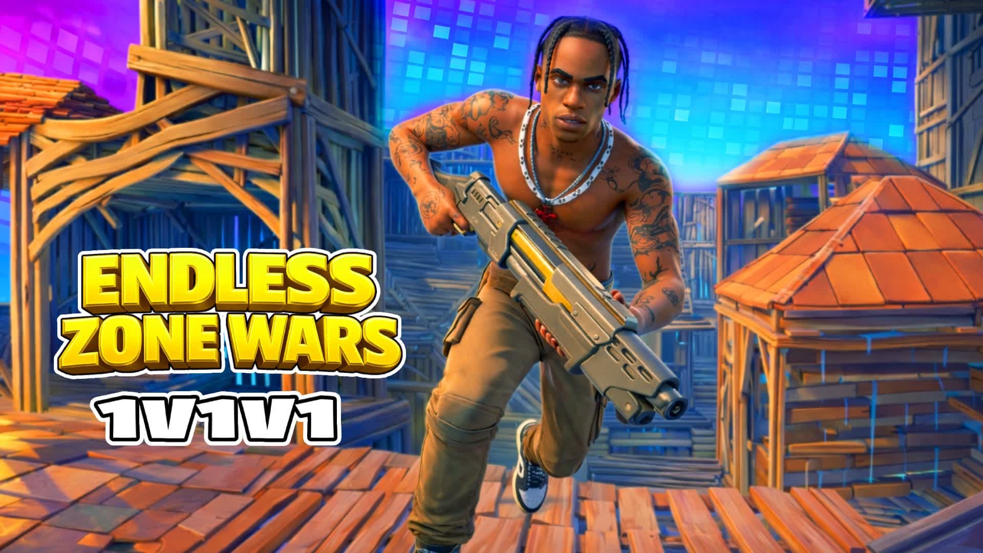 ENDLESS ZONE WARS 🌀 1V1V1  سكرمز