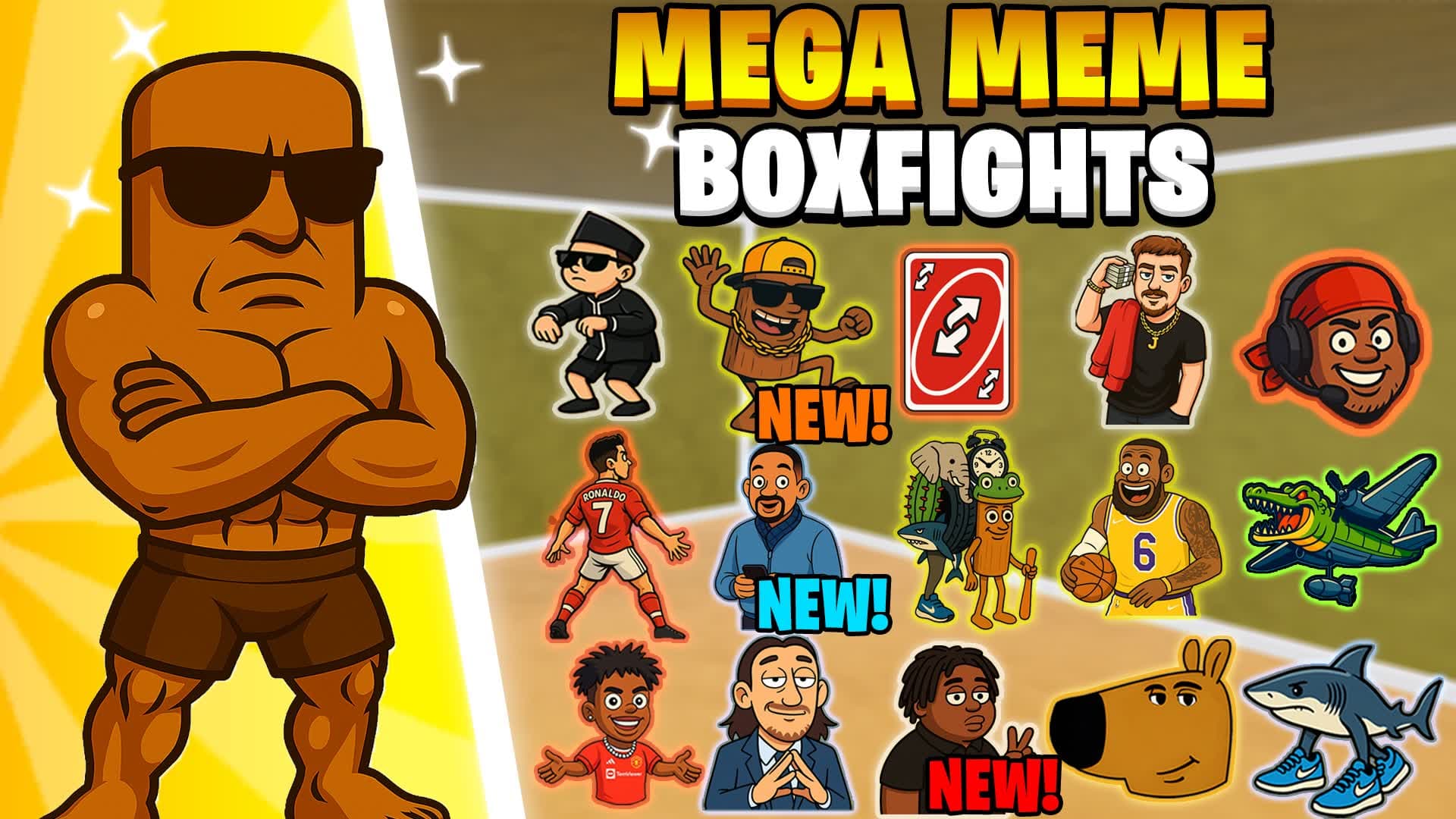 MEGA MEME BOXFIGHTS😂