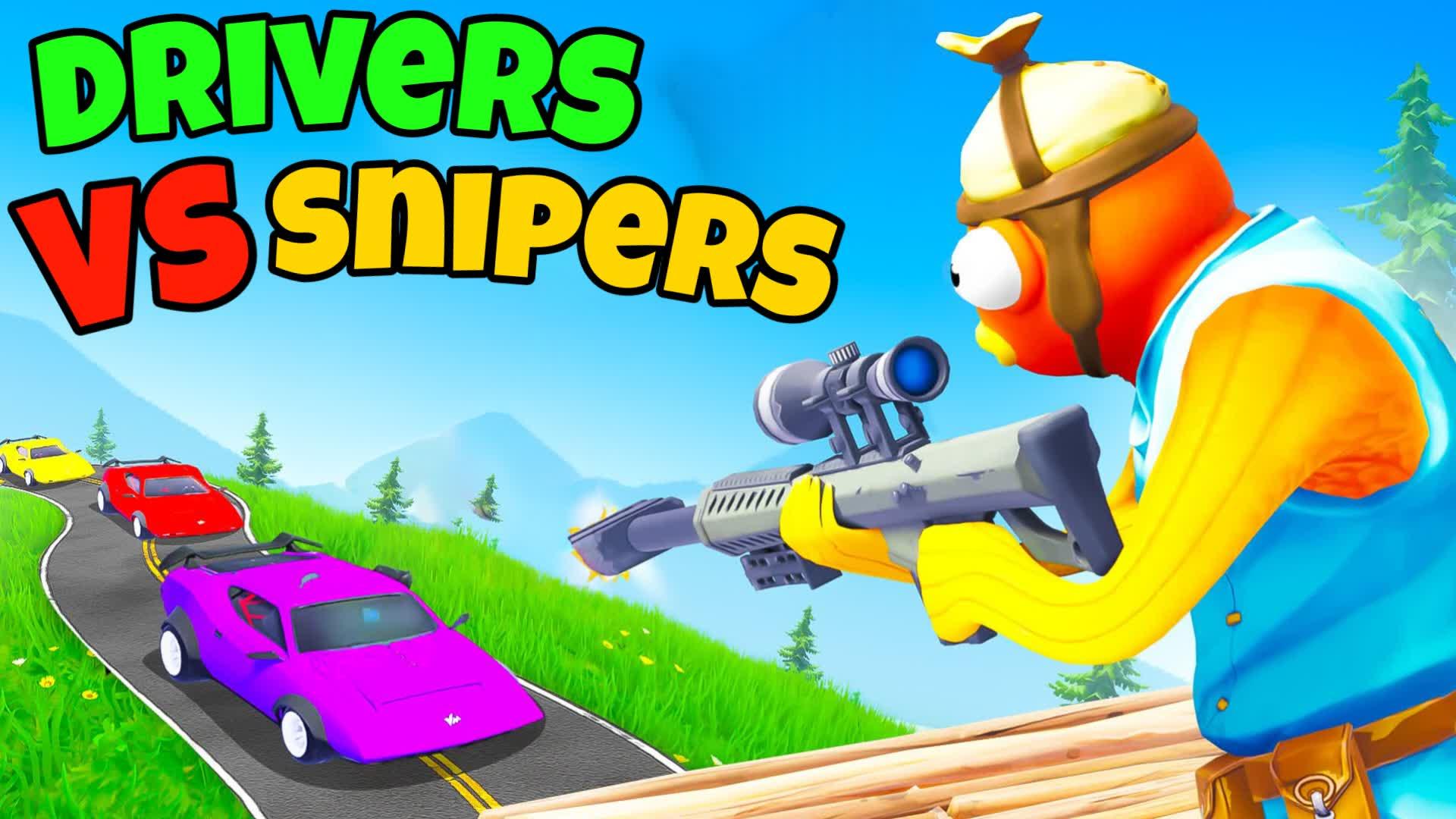 🚗 DRIVERS VS SNIPERS 🔫