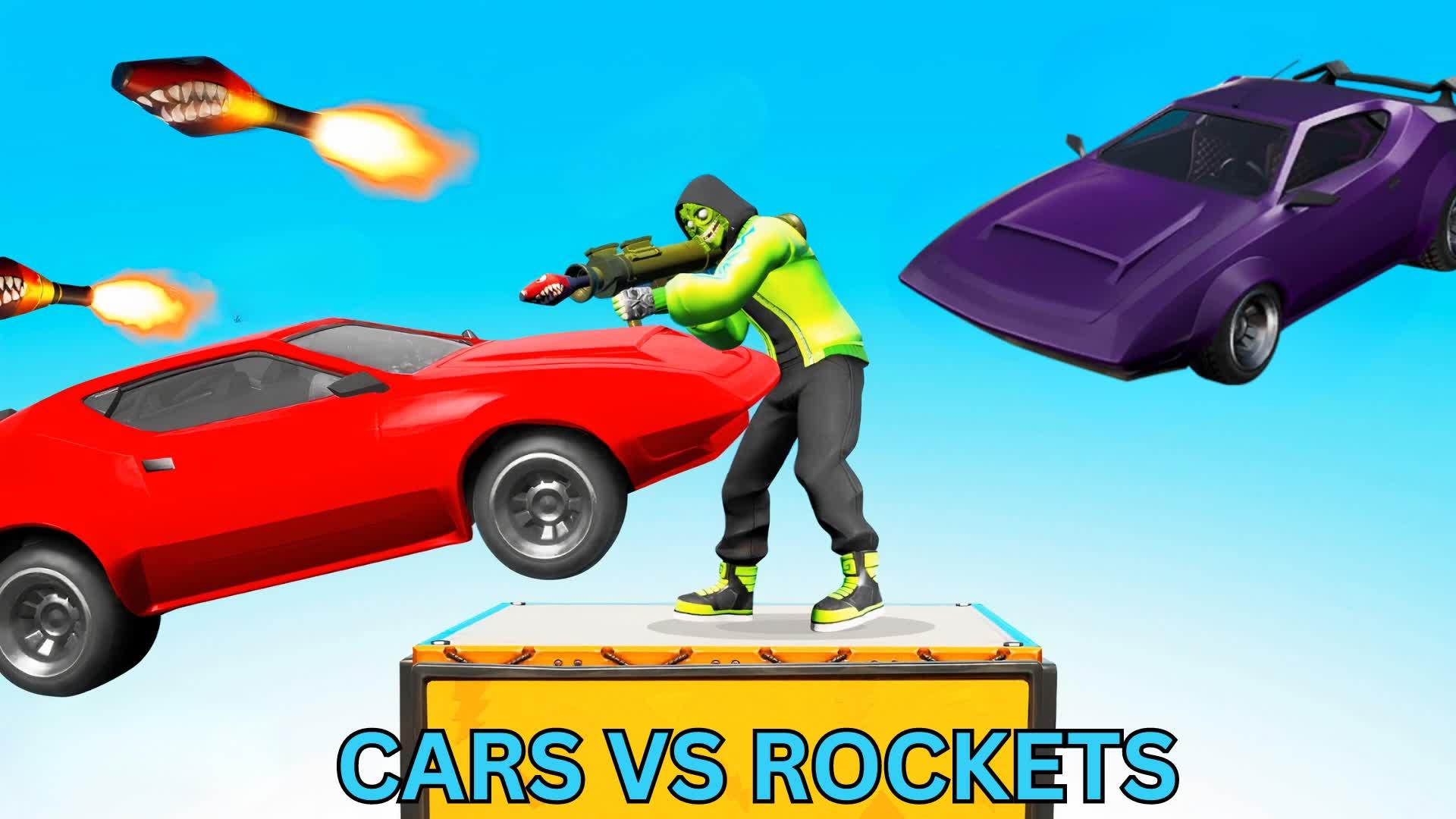 🚘CARS VS ROCKETS🚀