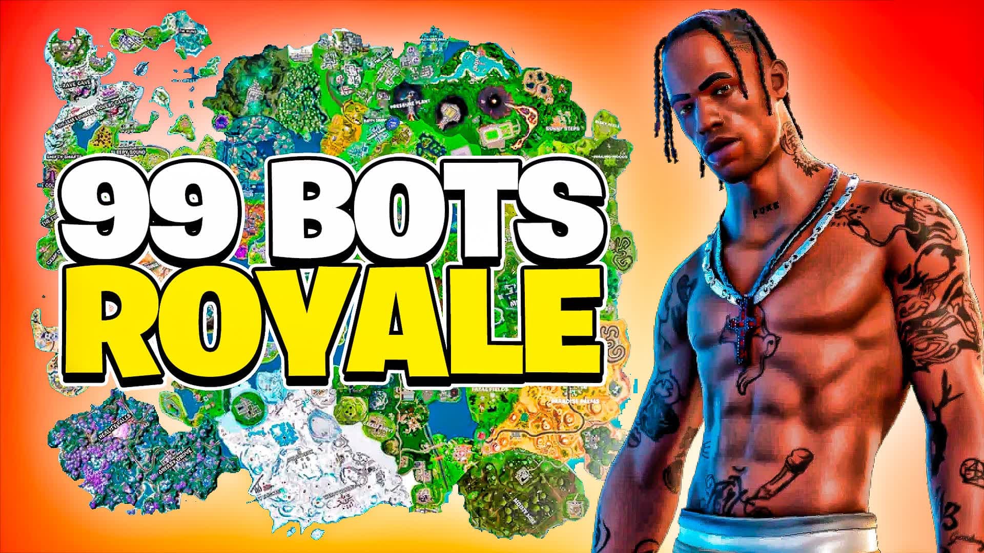 99 BOTS ROYALE 🎯 ALL GUNS & RIDES