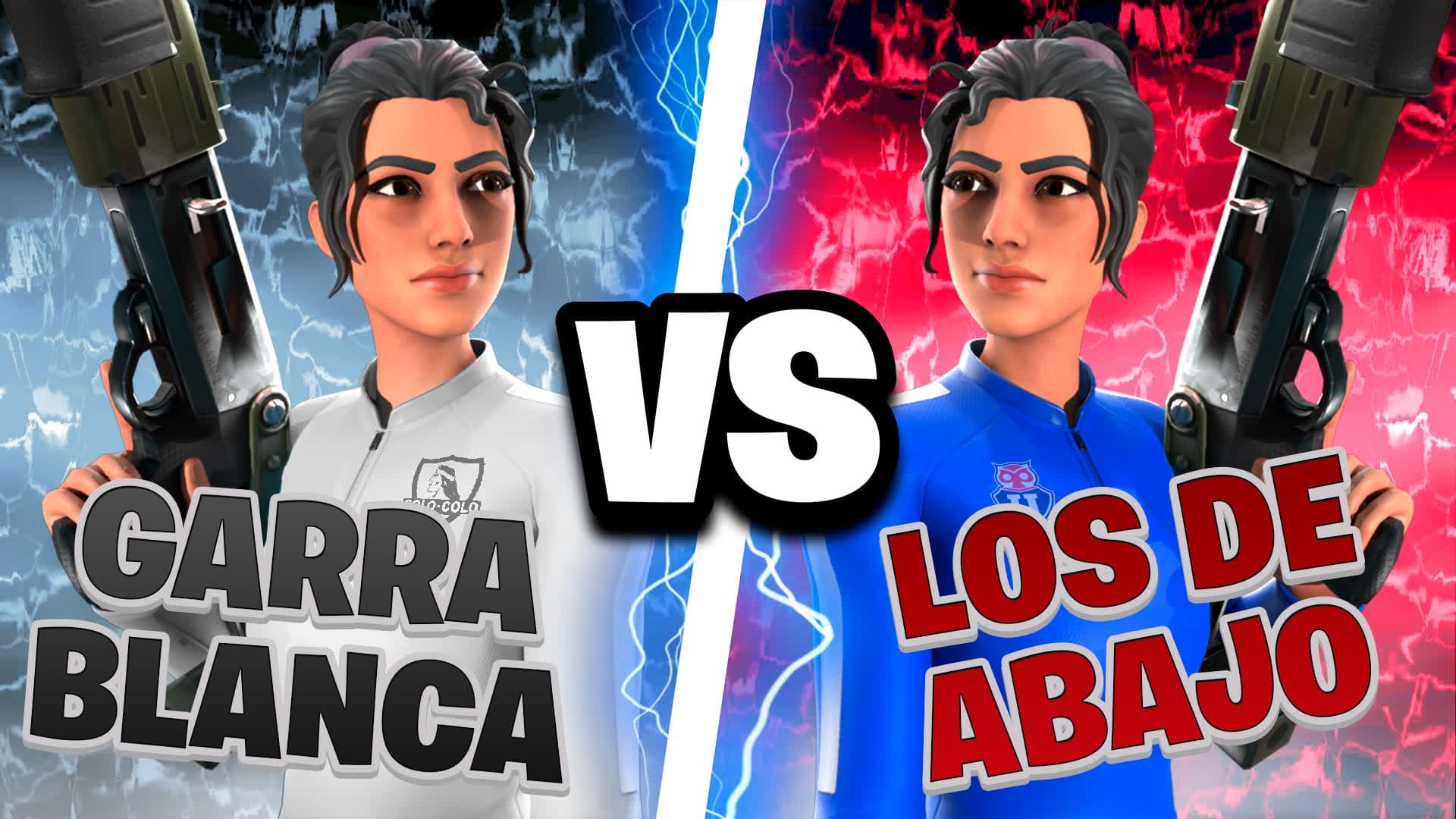 ⬜⬛GARRA BLANCA VS LOS DE ABAJO🔵🔴|CHILE
