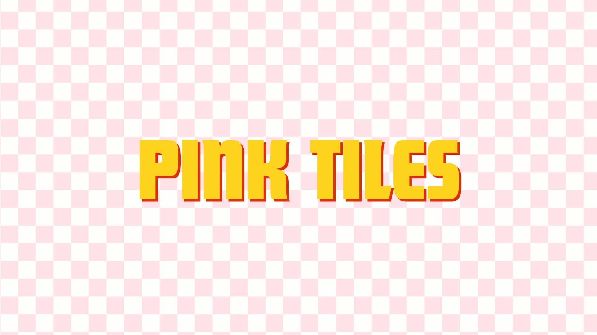 Pink Tiles