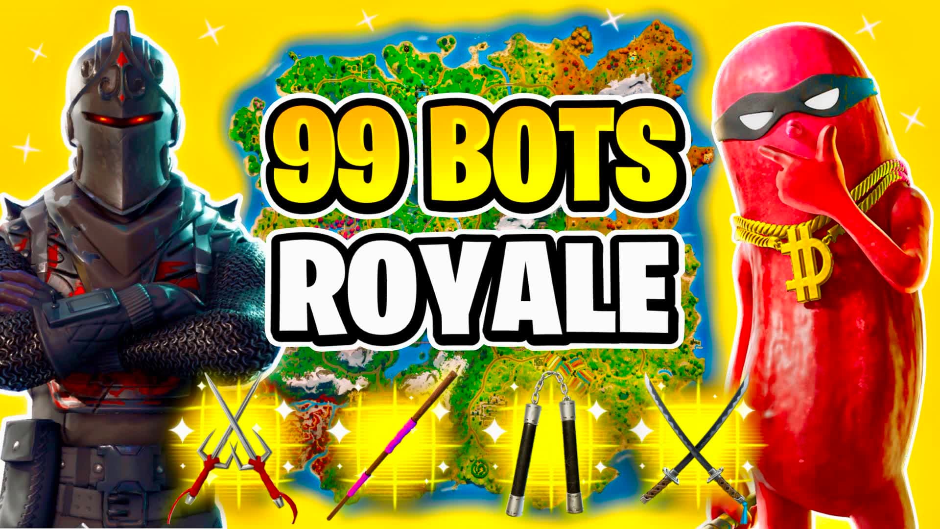 99 BOTS TMNT 🏆 CHAPTER 6 BOT ROYALE
