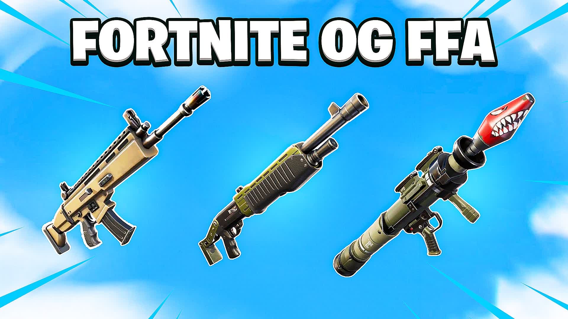 💥ALL WEAPONS FFA | FORTNITE OG💥