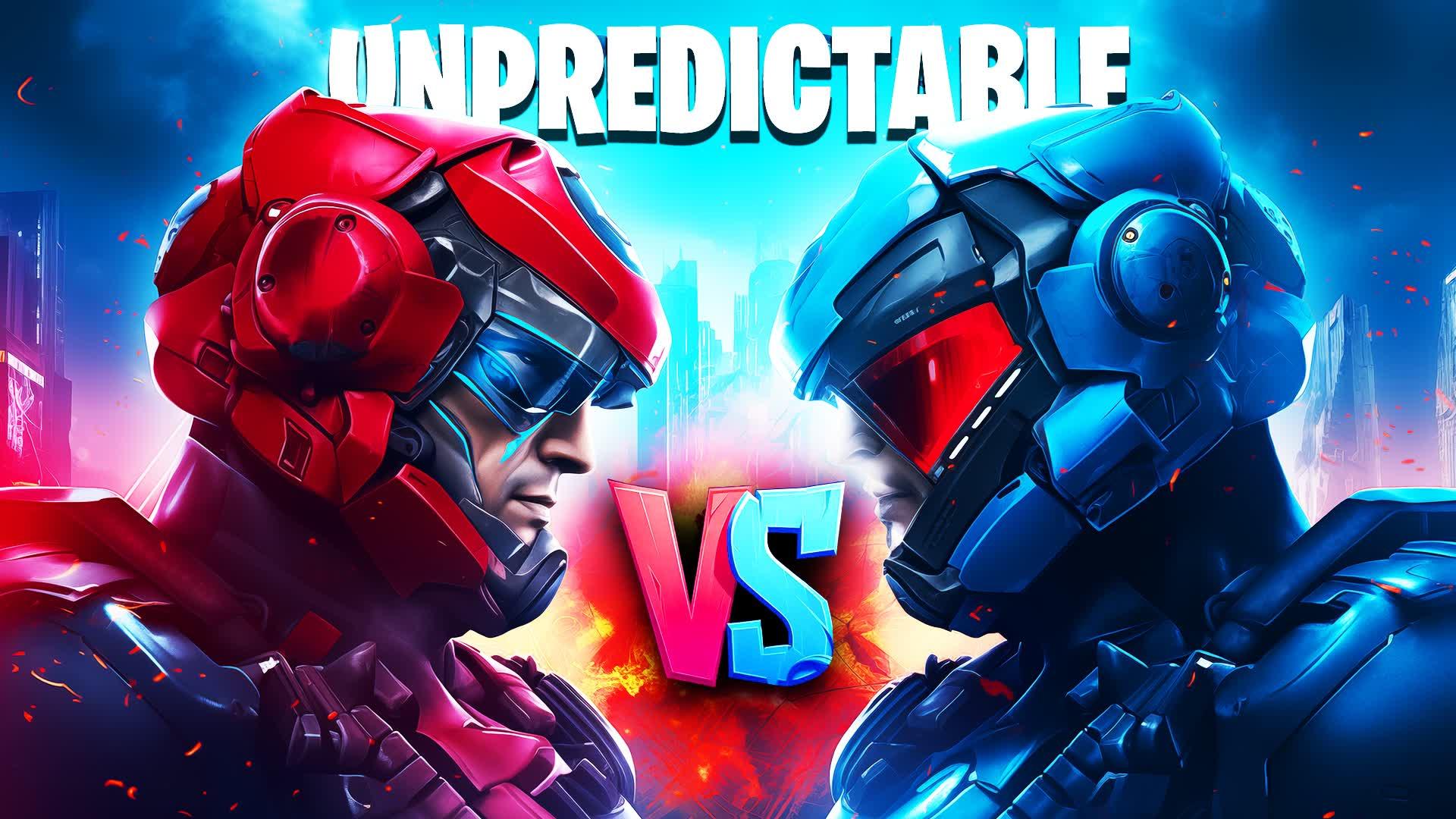 Unpredictable Red VS Blue 🔴🔵