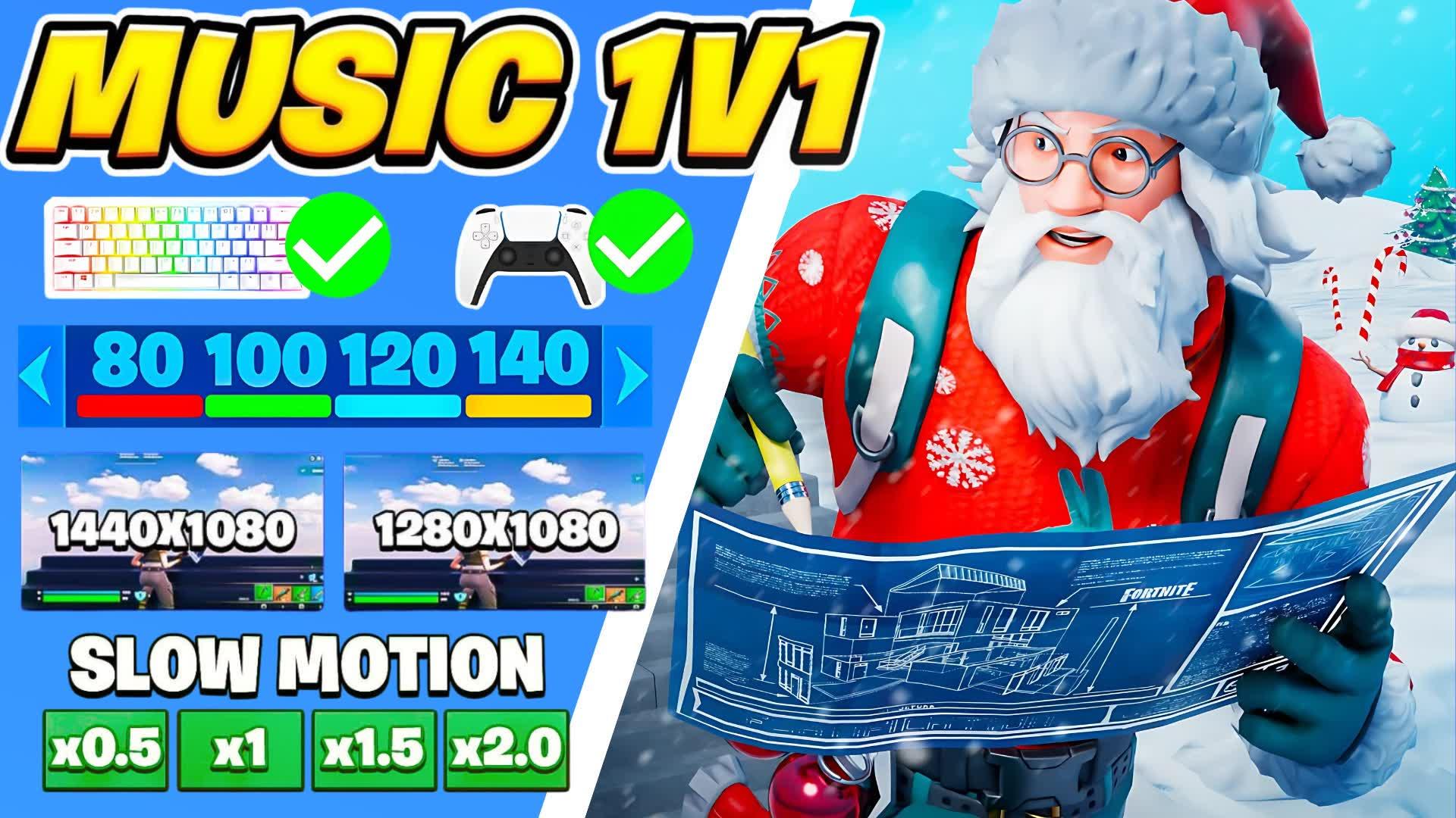 🎅MUSIC CHRISTMAS 1V1