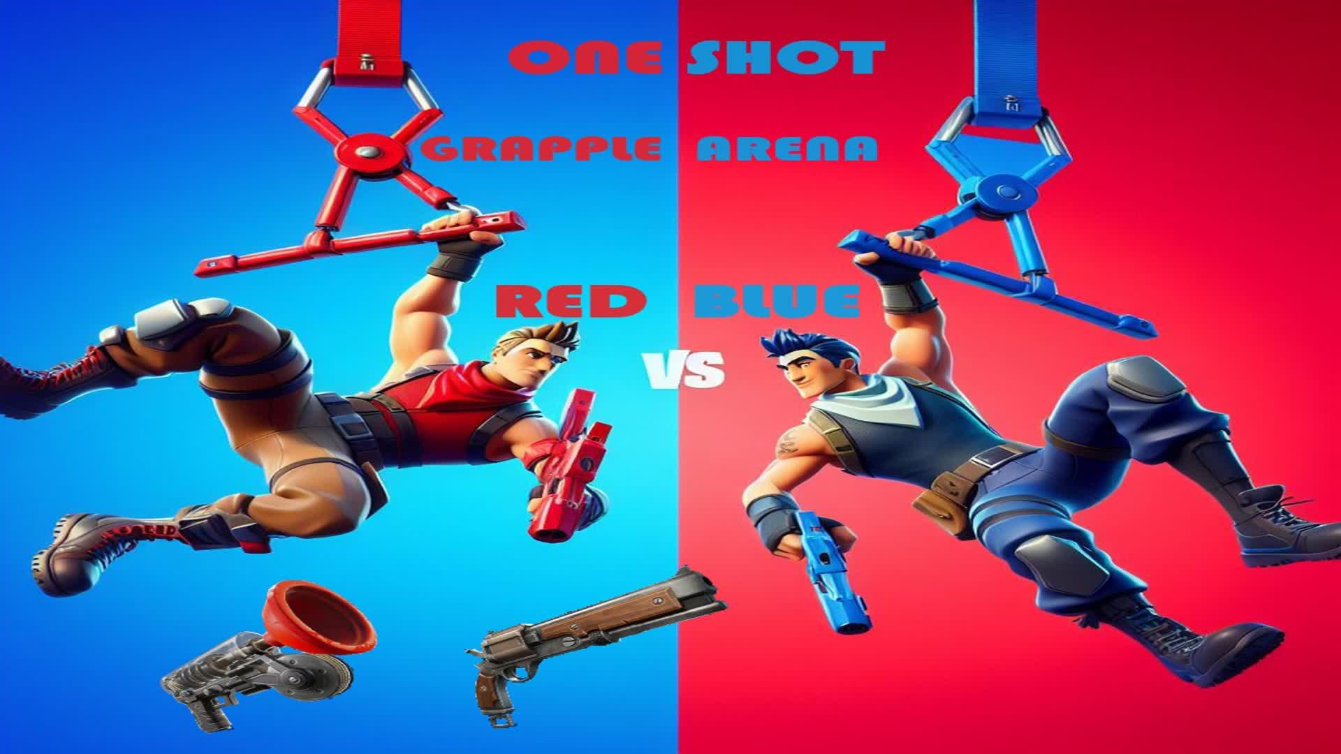 RED VS BLUE ONE SHOT GRAPPLE ARENA