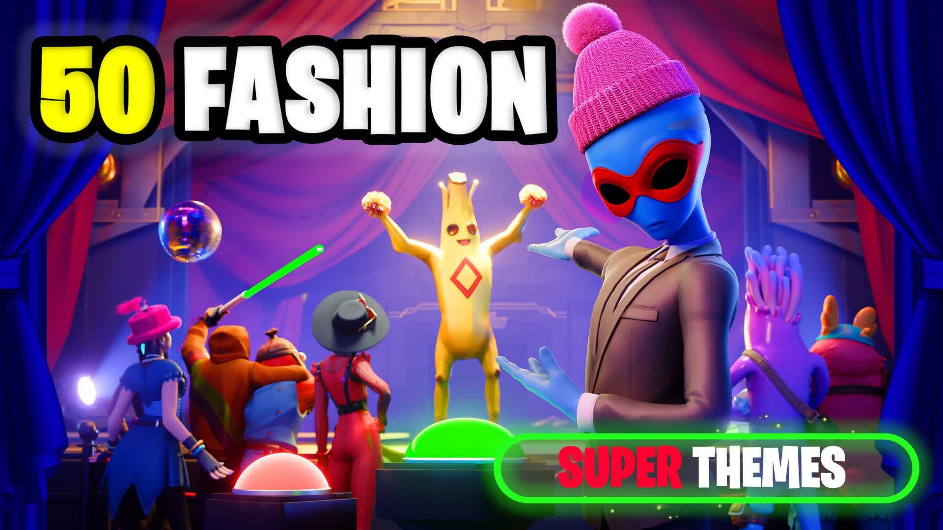 50‑Player Fashion Show