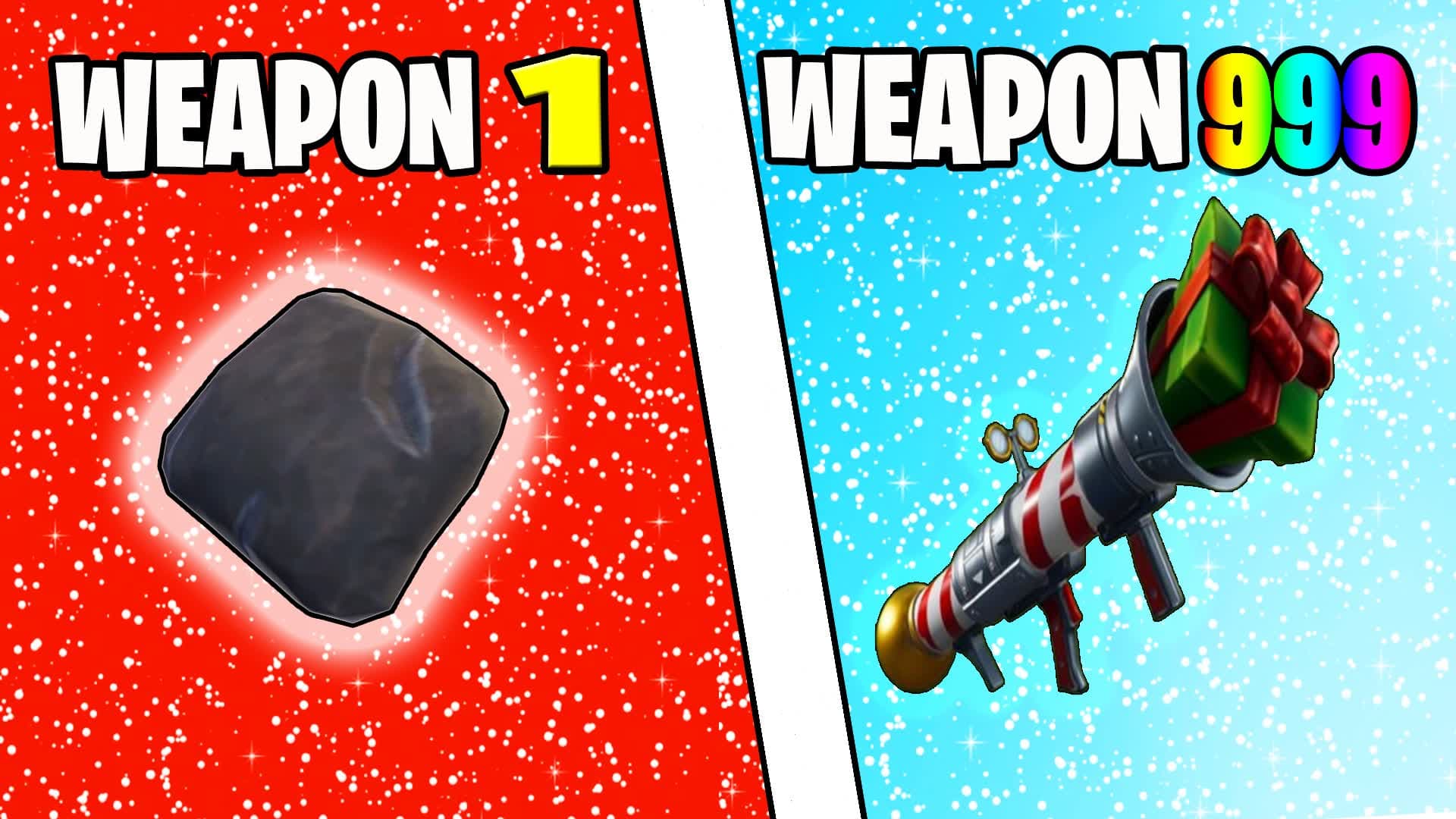 ❄ WINTER GUN GAME 🔫 ONE SHOT 🎯