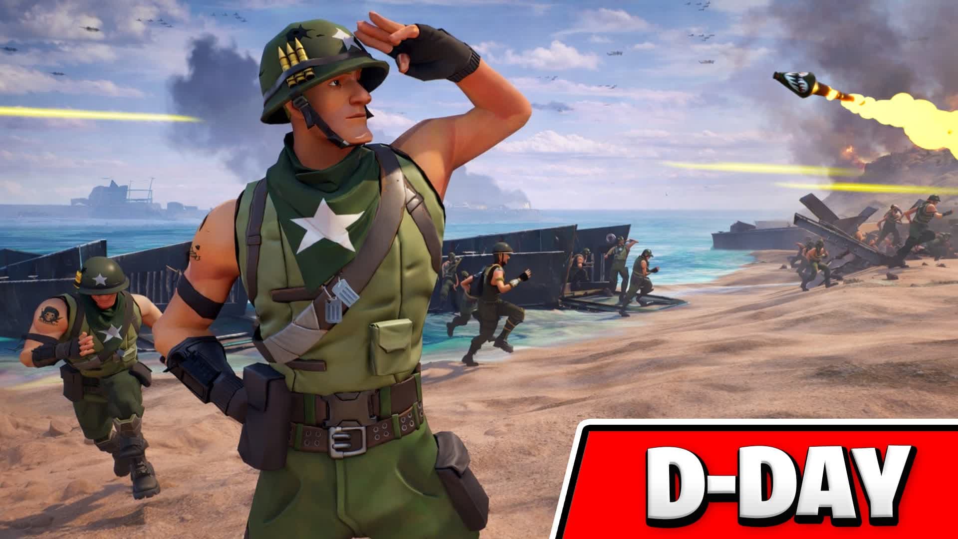 🔴 D-DAY BATTLEGROUND - 25 VS 25