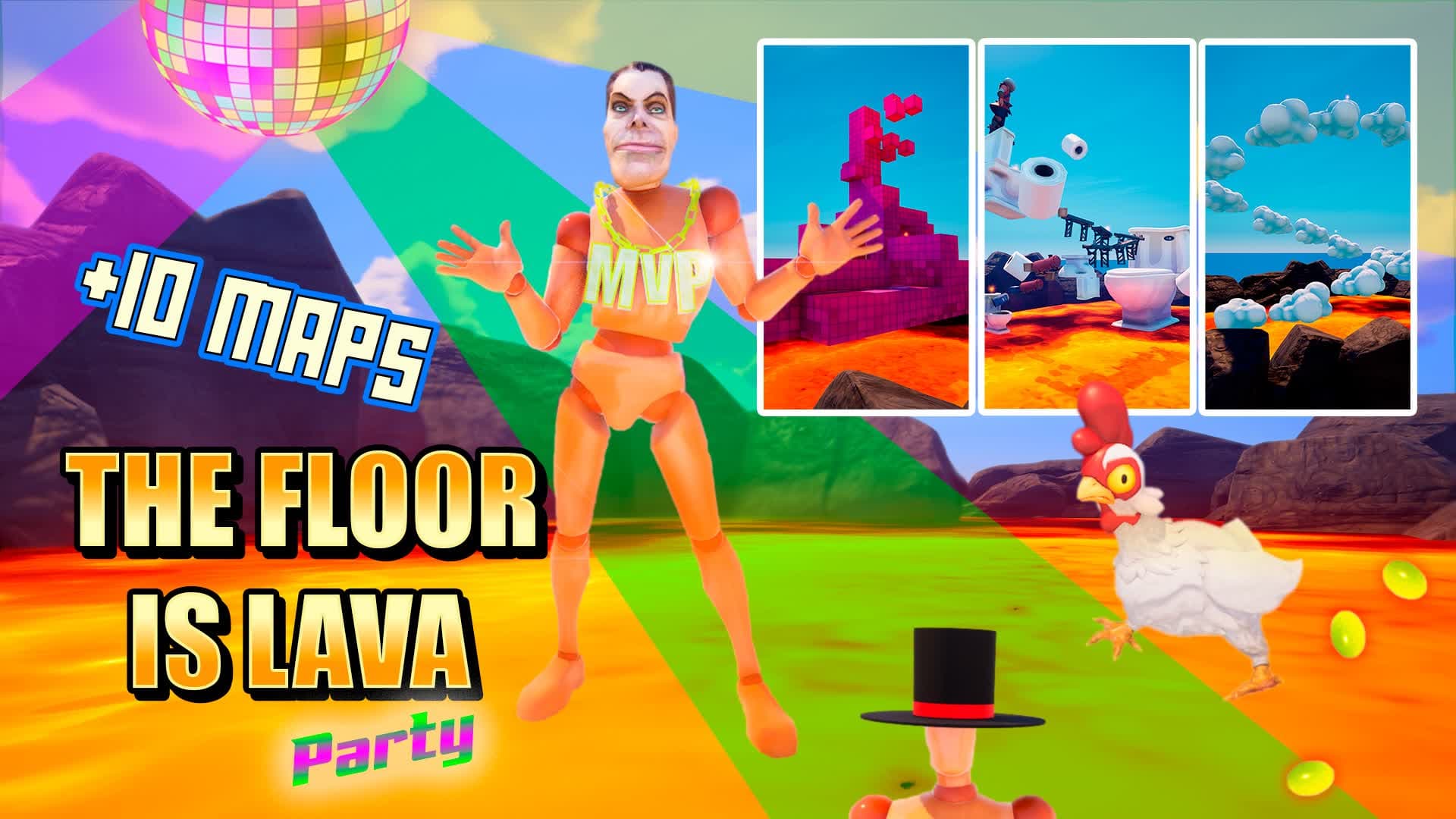 The Floor Is Lava Party