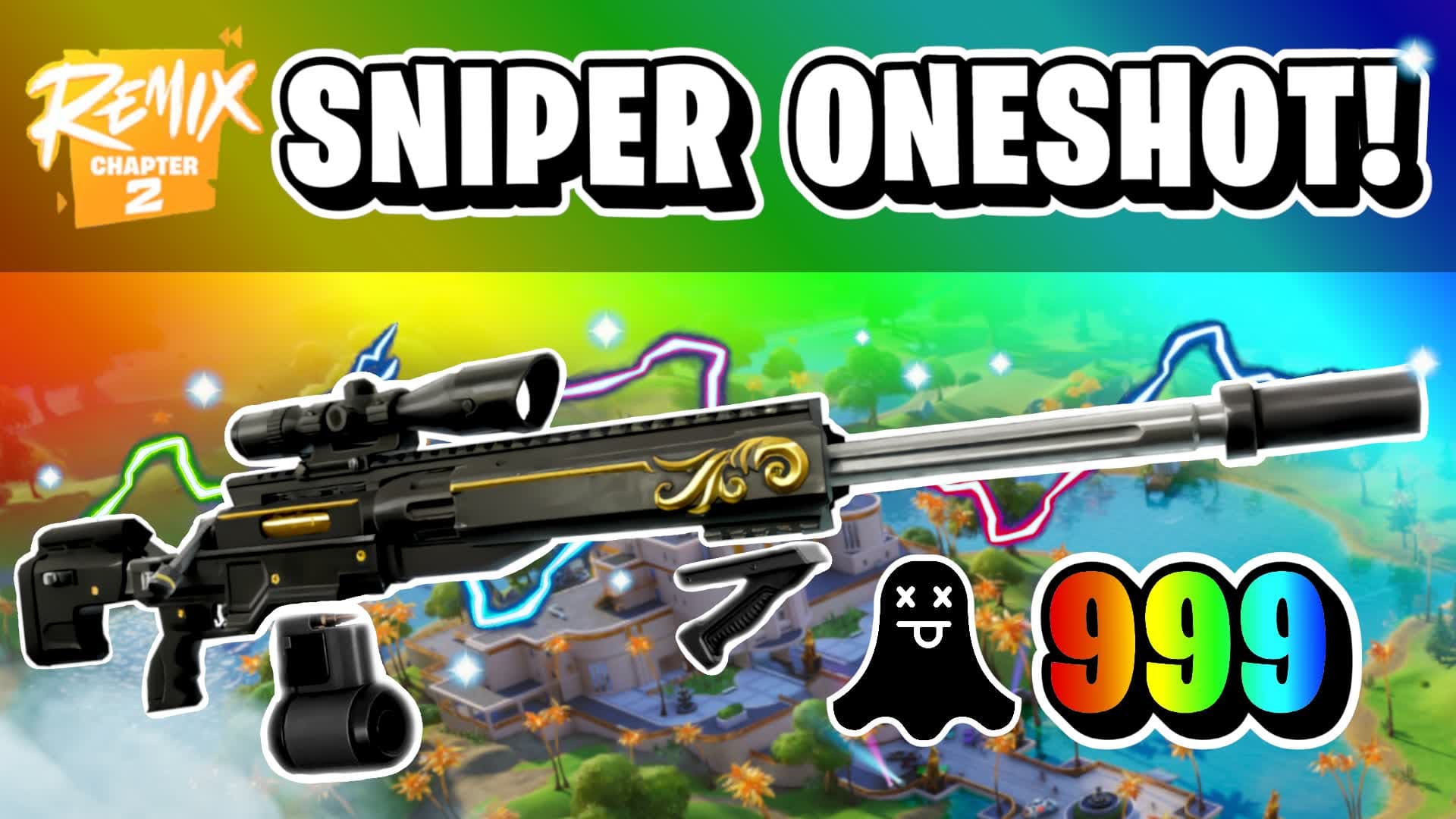 🎯MEGA SNIPER ONE SHOT💥CHAPTER 2 REMIX