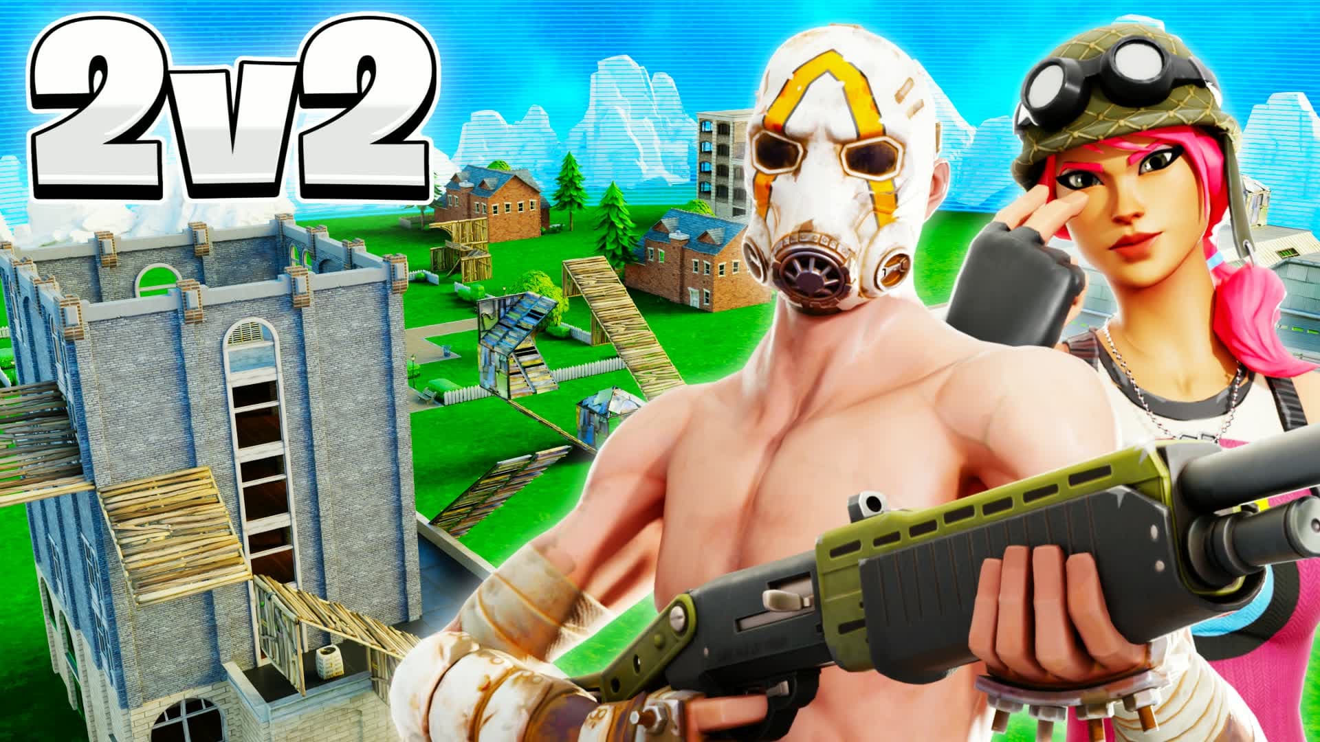 2V2 STORM CLUTCH 🌀 ZONE WARS DUO - NBZ