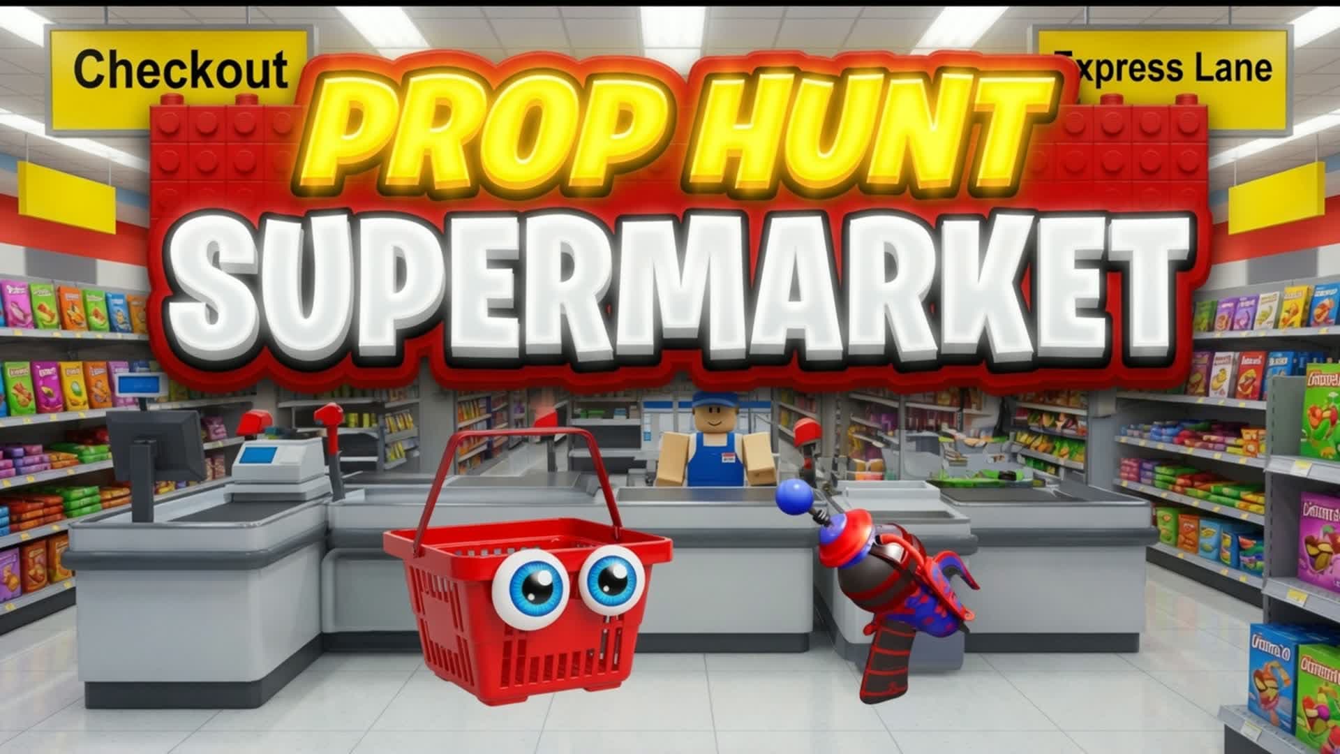 SUPERMARKET PROP HUNT 🛒 hide and seek