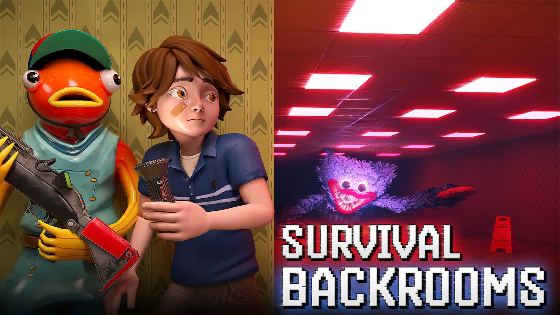 🚧 BACKROOM BOSSFIGHT SURVIVAL 🧟 ESCAPE