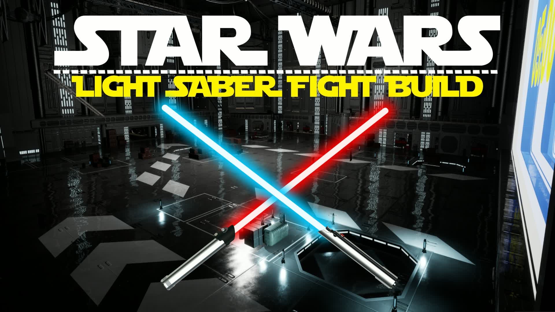 STAR WARS LIGHTSABER FIGHT BUILD