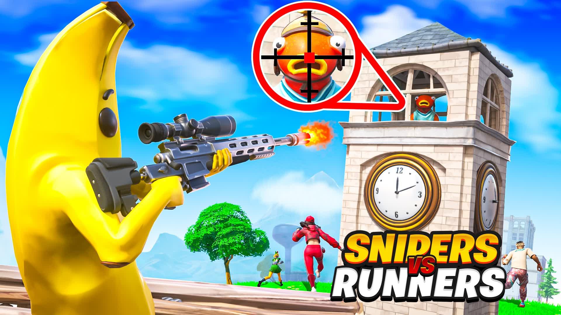 🔫 SNIPERS vs RUNNERS 🏃‍♂️